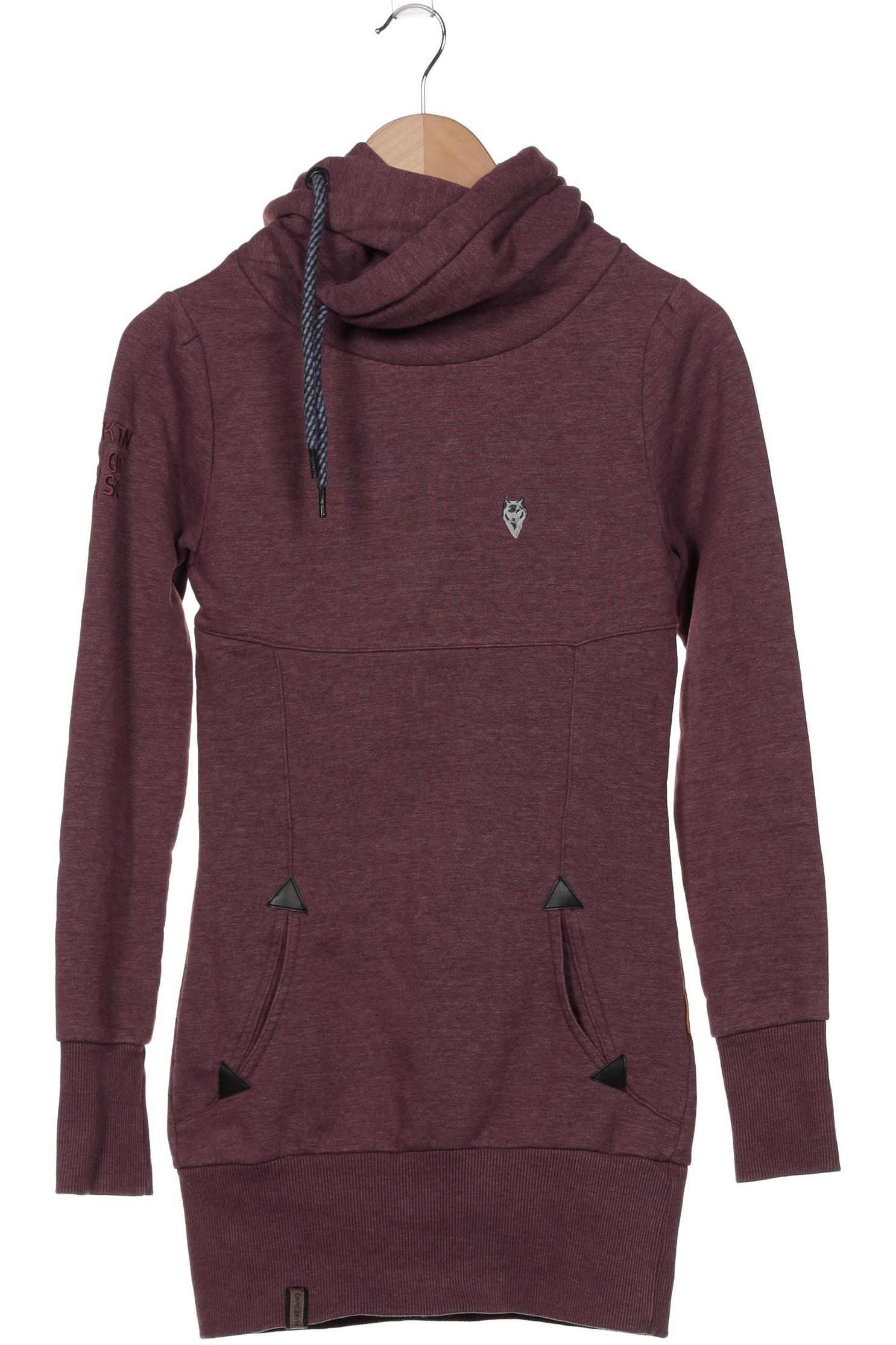 

Naketano Damen Kapuzenpullover, bordeaux, Gr. 34