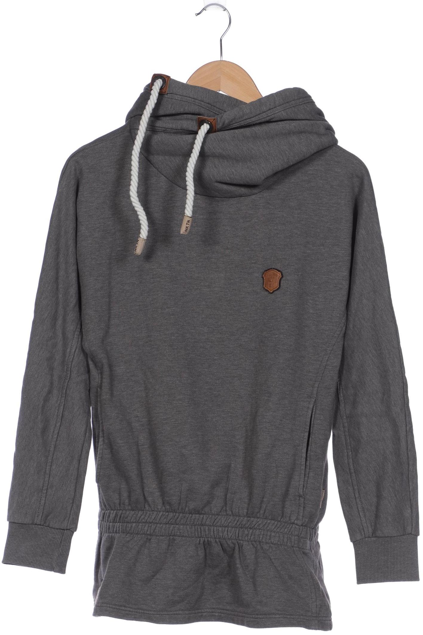 

Naketano Damen Kapuzenpullover, grau, Gr. 38