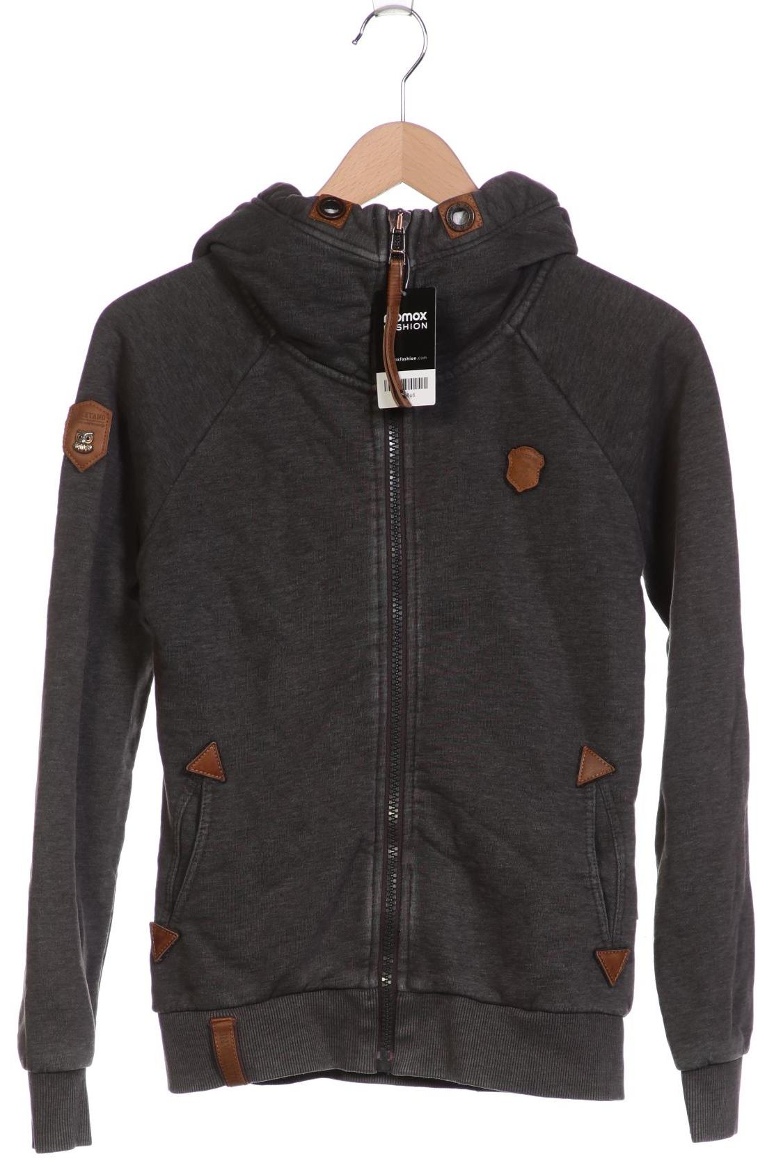 

Naketano Damen Kapuzenpullover, grau, Gr. 36