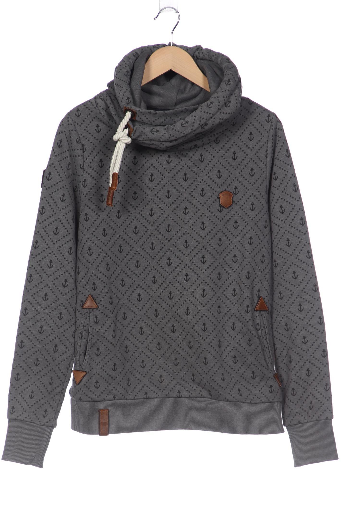 

Naketano Damen Kapuzenpullover, grau, Gr. 44