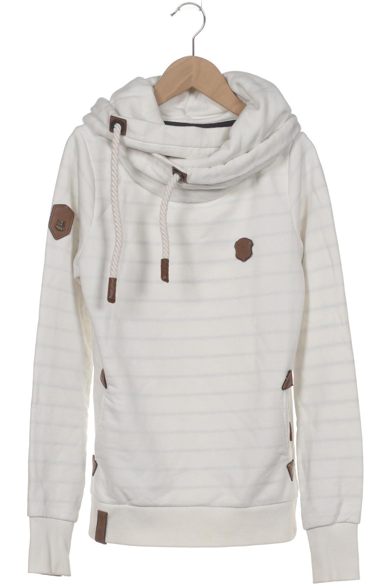 

Naketano Damen Kapuzenpullover, weiß, Gr. 38