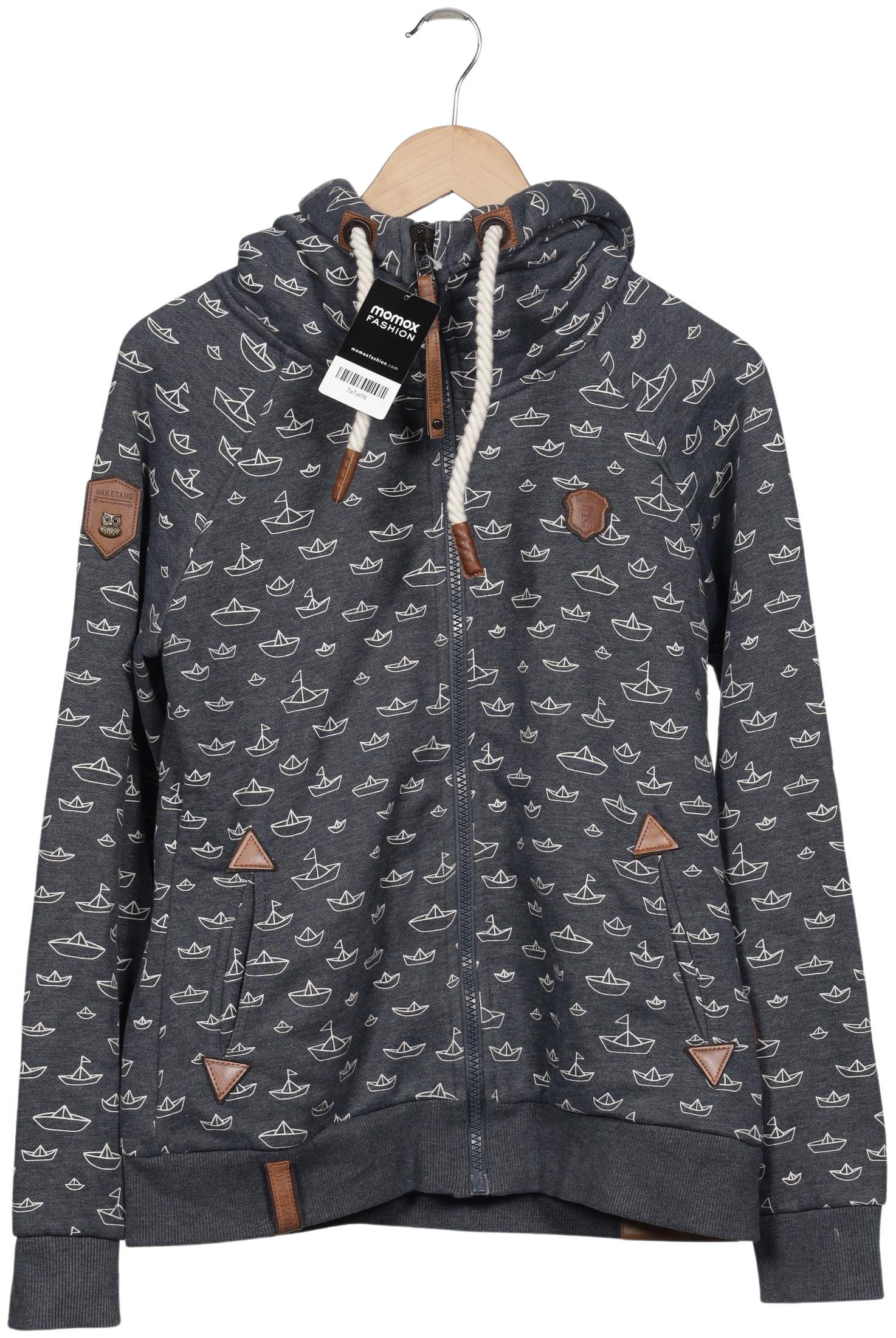 

Naketano Damen Kapuzenpullover, grau, Gr. 42
