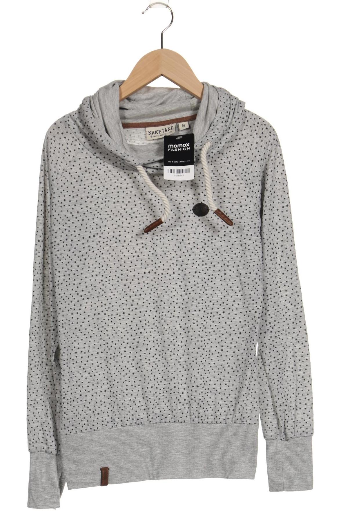 

Naketano Damen Kapuzenpullover, grau, Gr. 36