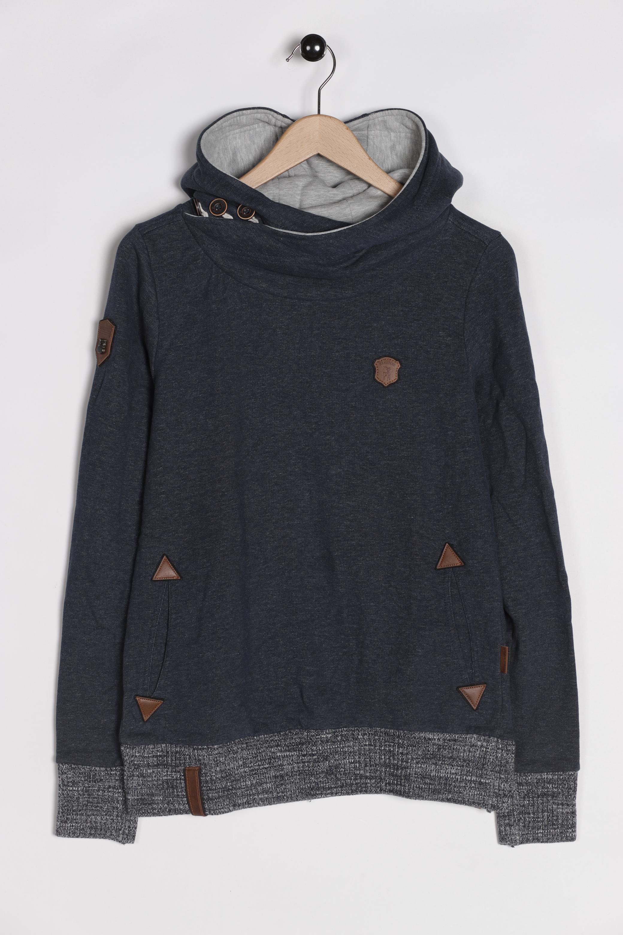 

Naketano Damen Kapuzenpullover, marineblau, Gr. 42