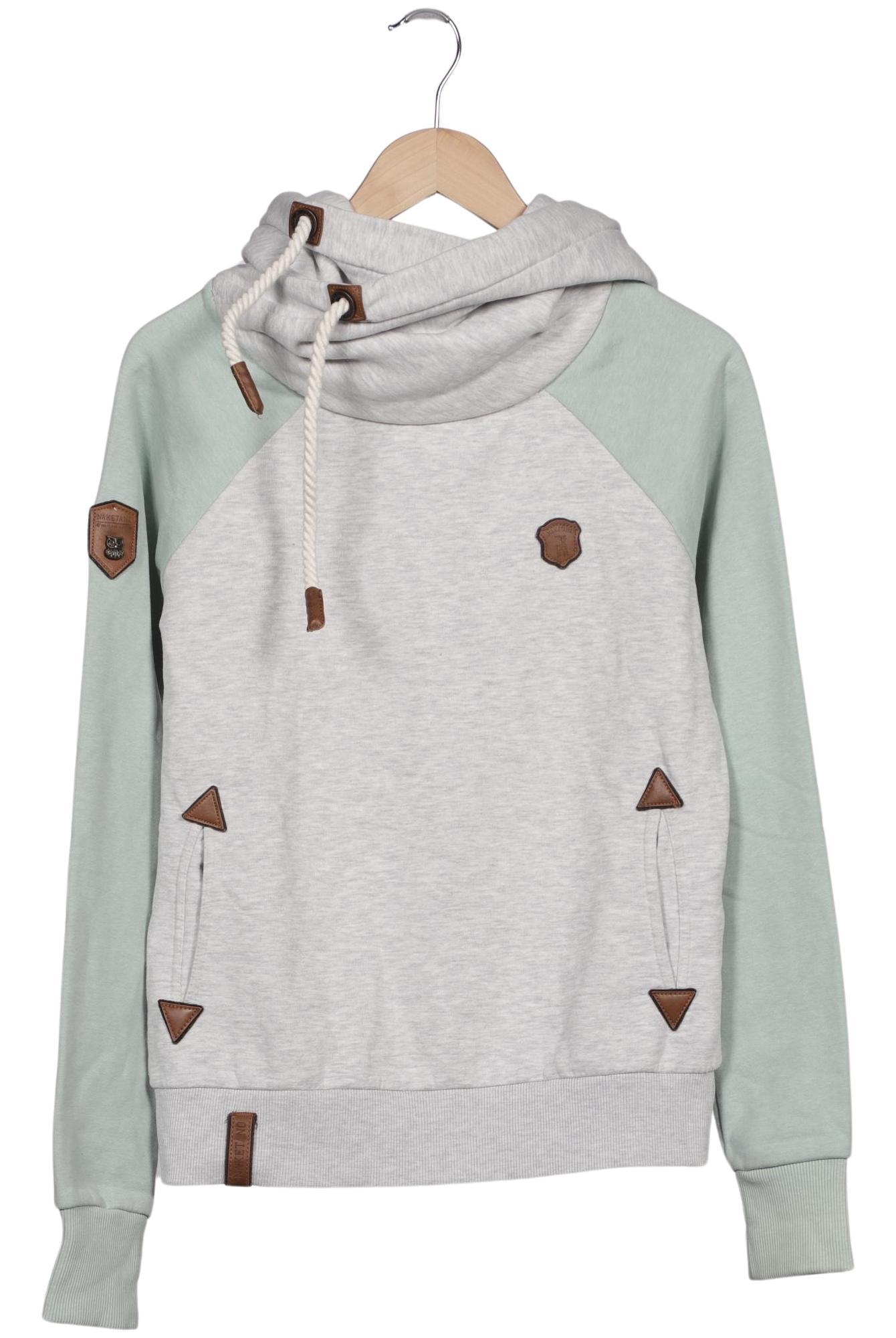 

Naketano Damen Kapuzenpullover, grau, Gr. 42