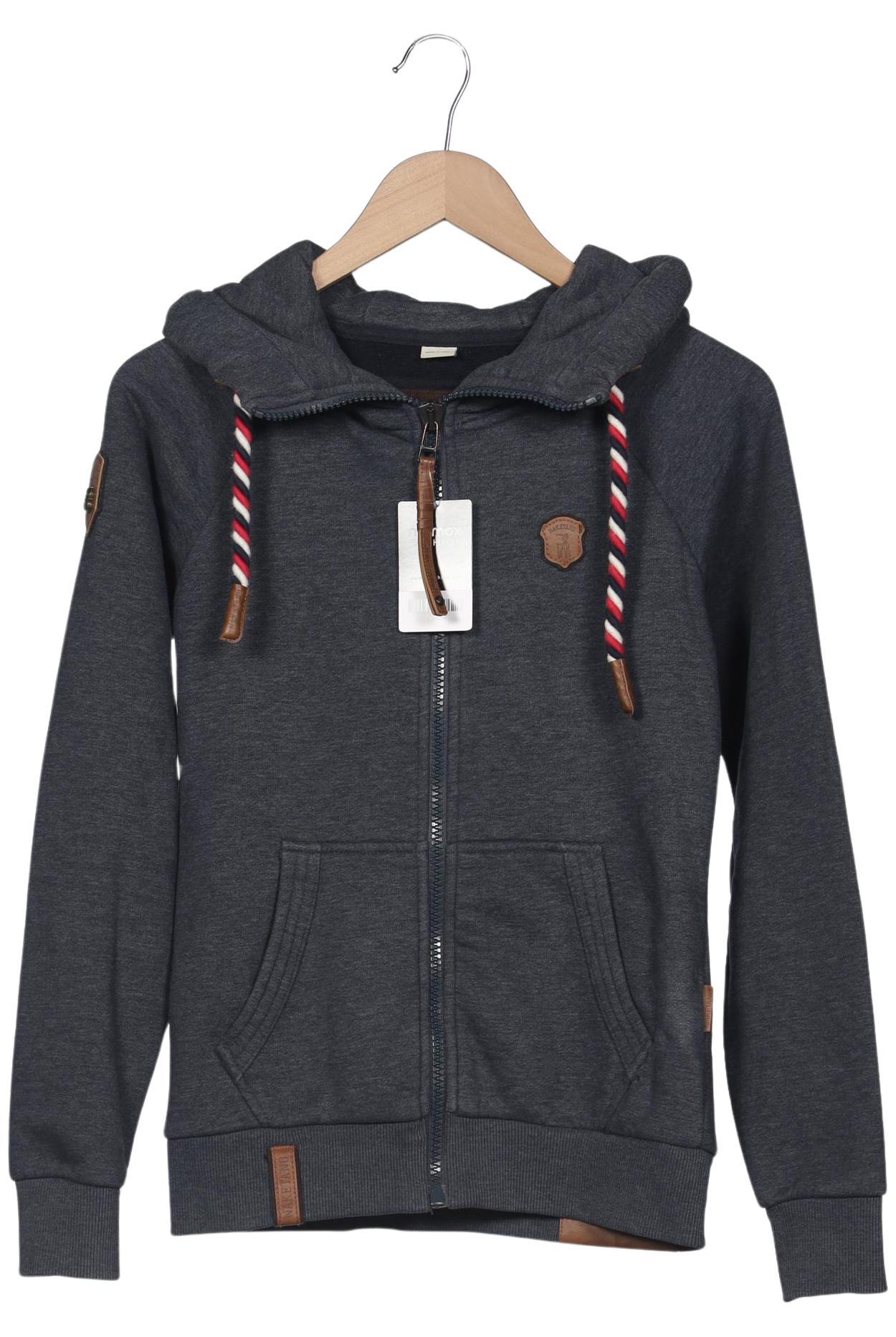 

Naketano Damen Kapuzenpullover, grau, Gr. 36