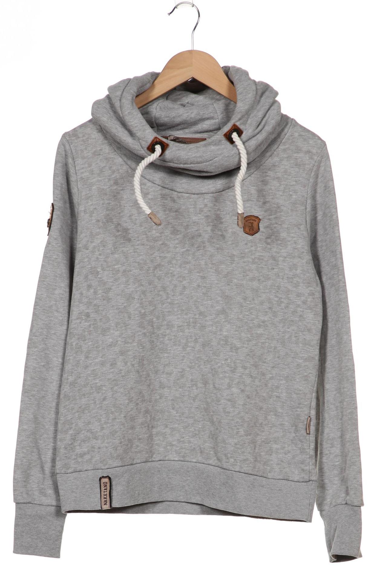

Naketano Damen Kapuzenpullover, grau, Gr. 42