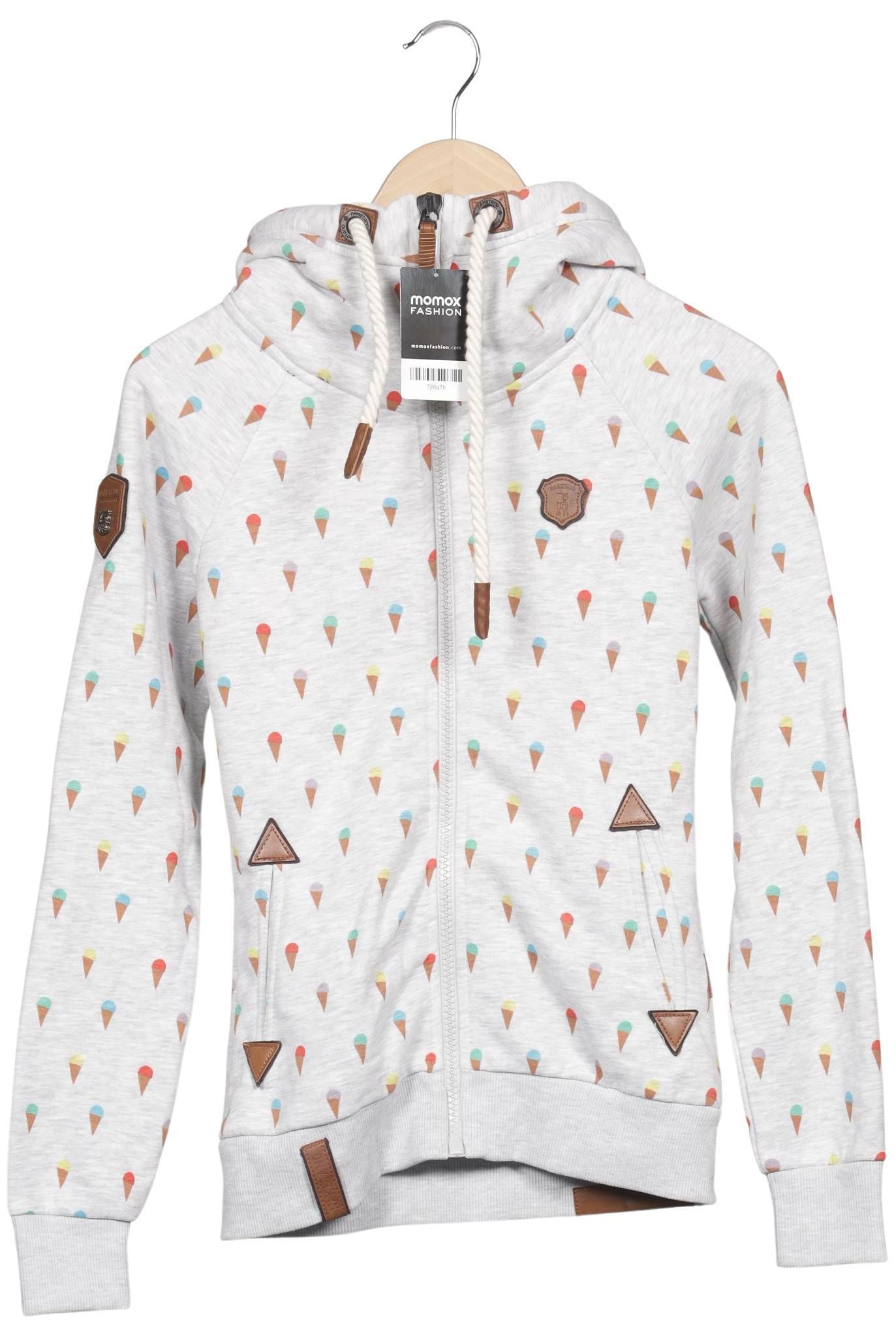 

Naketano Damen Kapuzenpullover, grau, Gr. 36