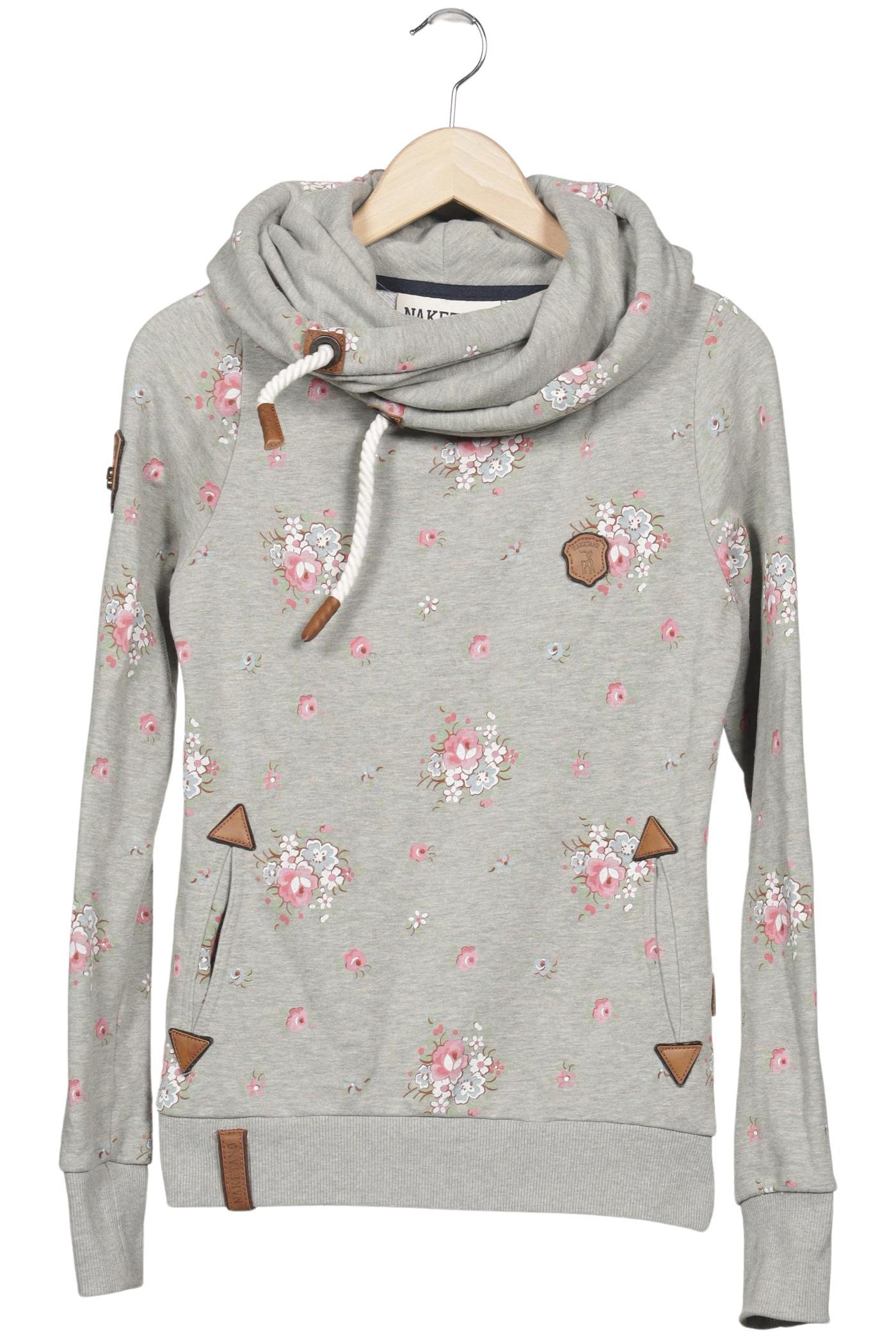 

Naketano Damen Kapuzenpullover, grau, Gr. 36