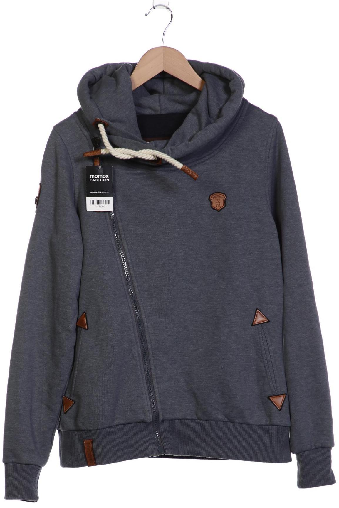 

Naketano Damen Kapuzenpullover, grau, Gr. 44