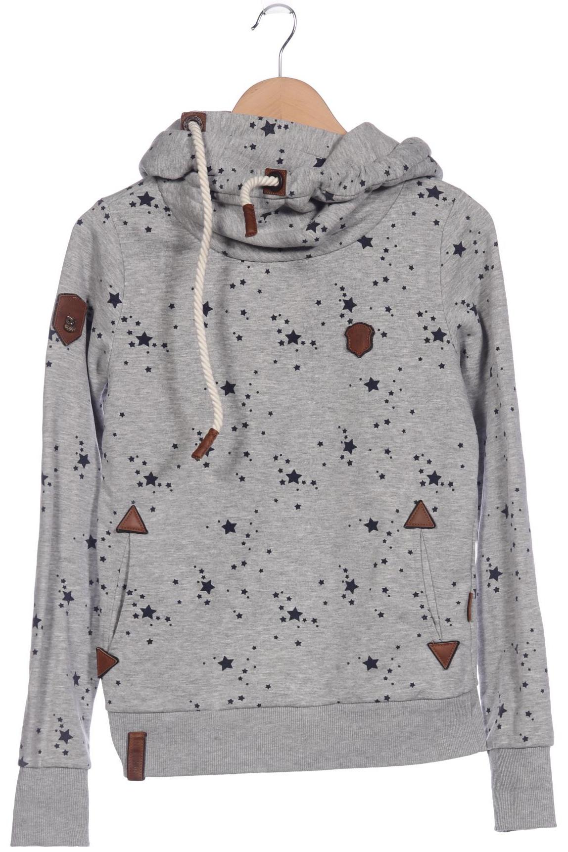 

Naketano Damen Kapuzenpullover, grau, Gr. 38