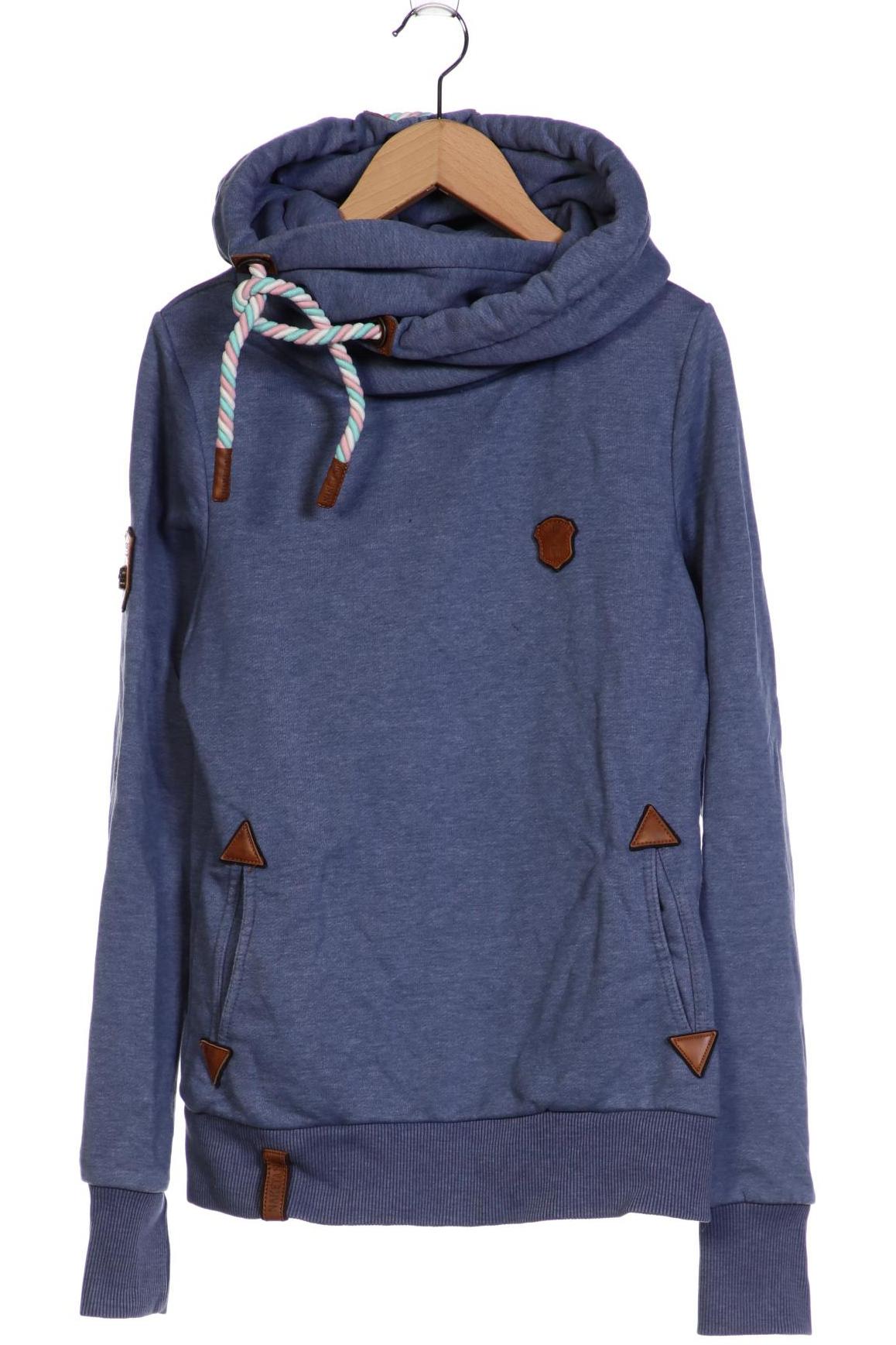 

Naketano Damen Kapuzenpullover, blau, Gr. 36