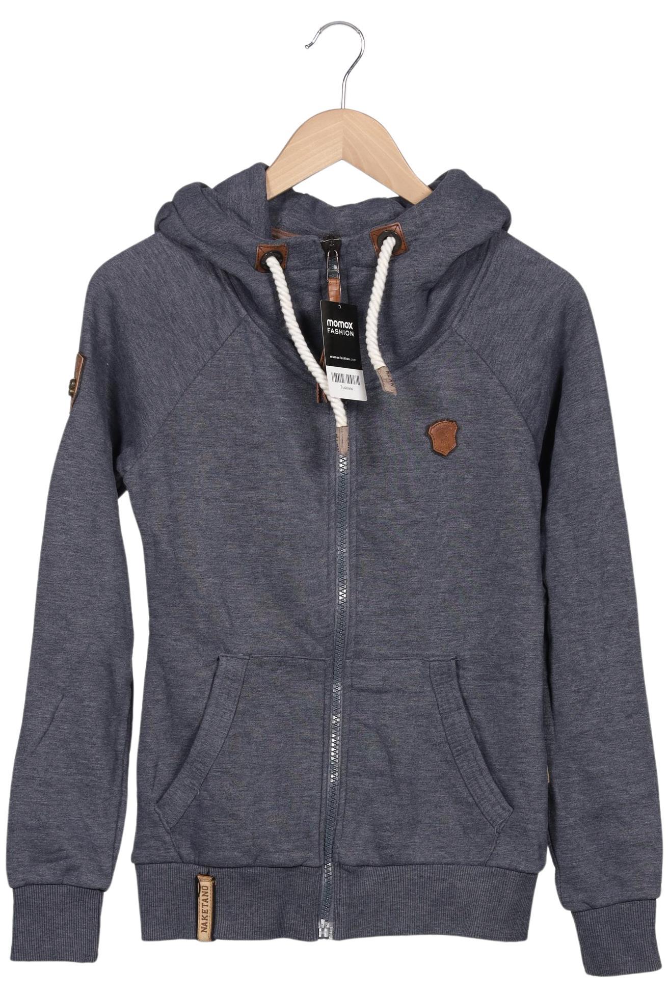 

Naketano Damen Kapuzenpullover, grau, Gr. 36