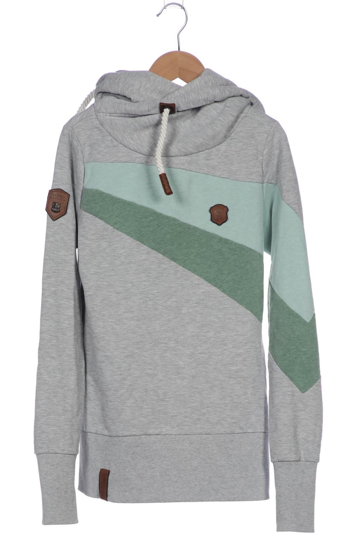 

Naketano Damen Kapuzenpullover, grau, Gr. 38