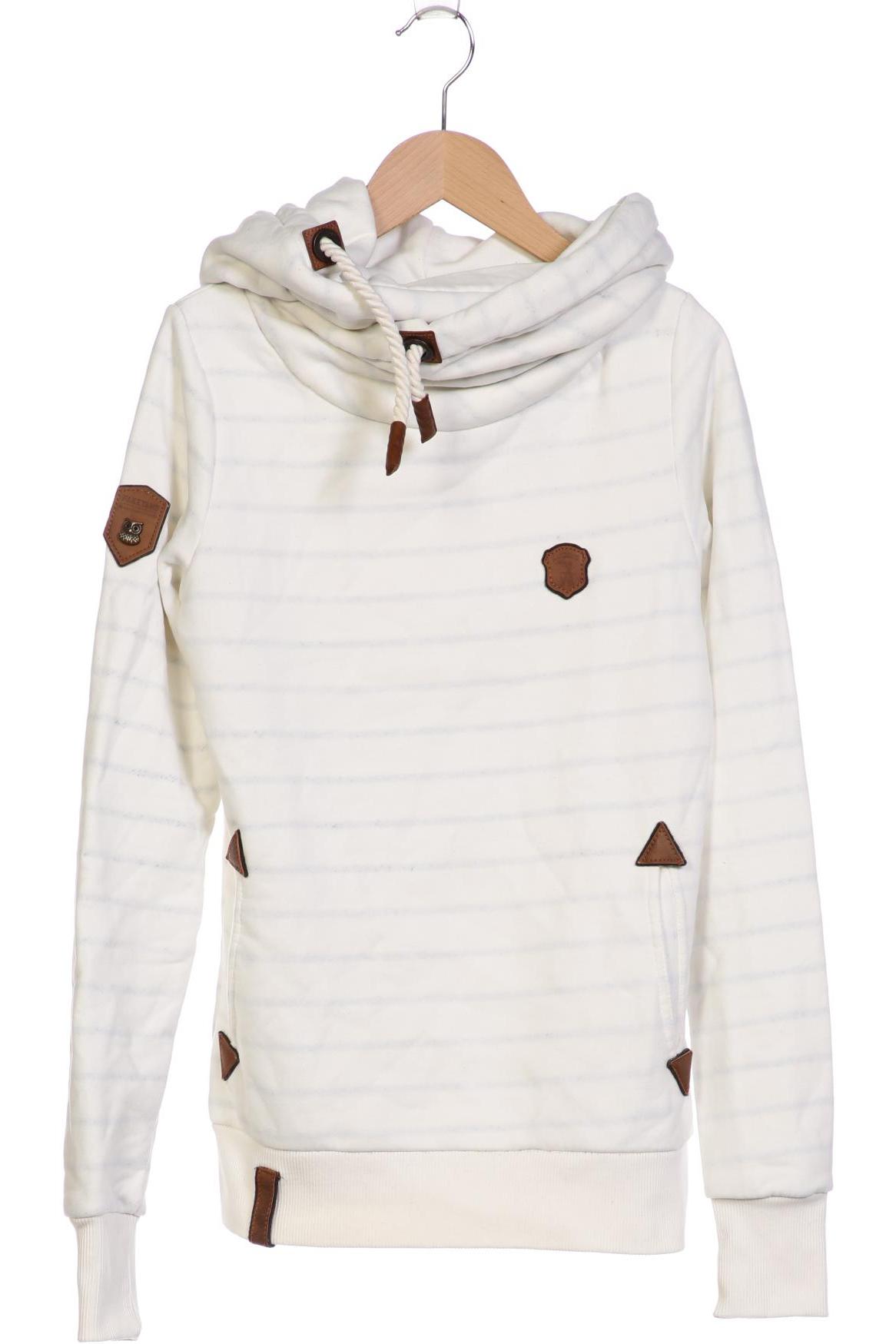

Naketano Damen Kapuzenpullover, weiß, Gr. 36