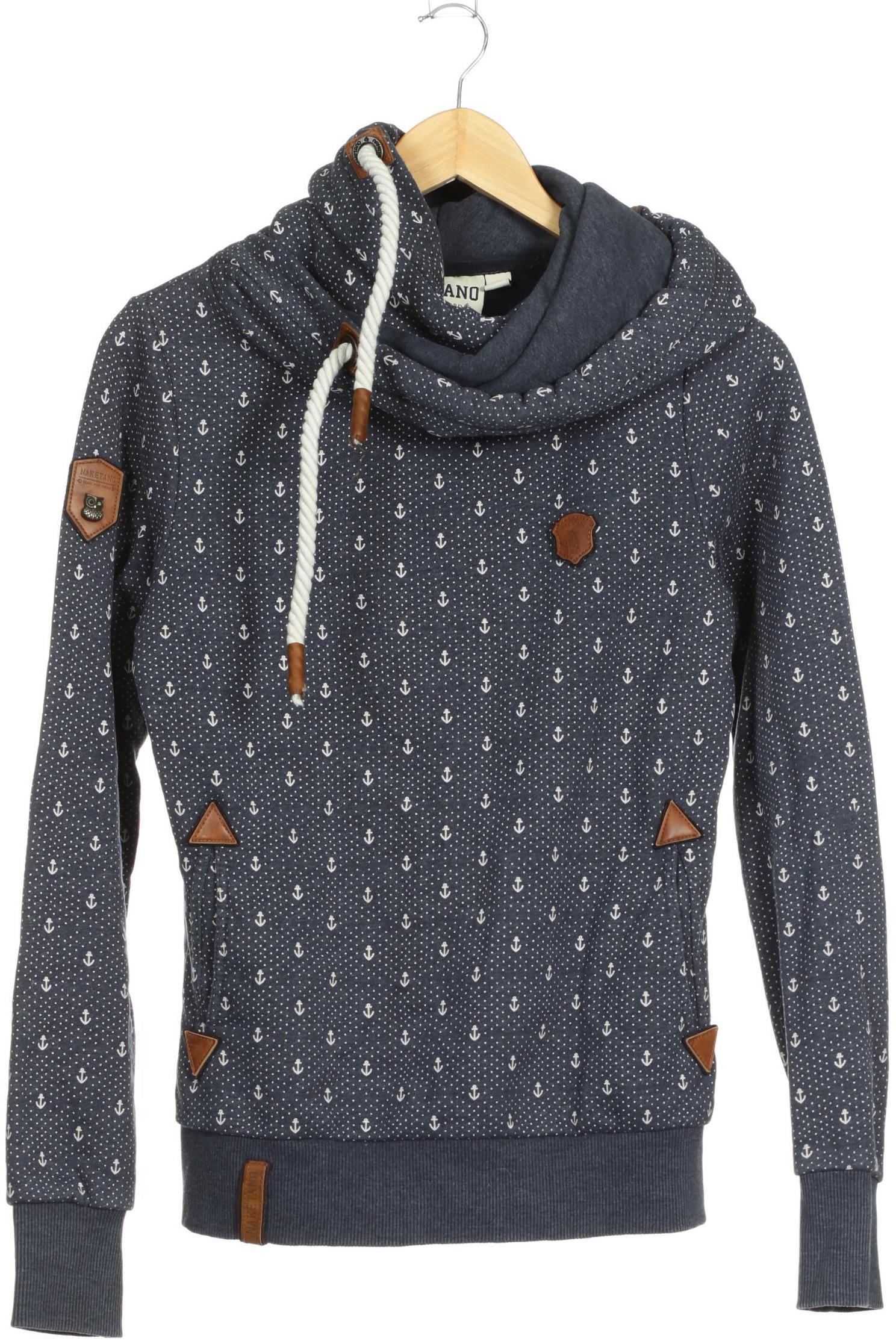 

Naketano Damen Kapuzenpullover, grau, Gr.