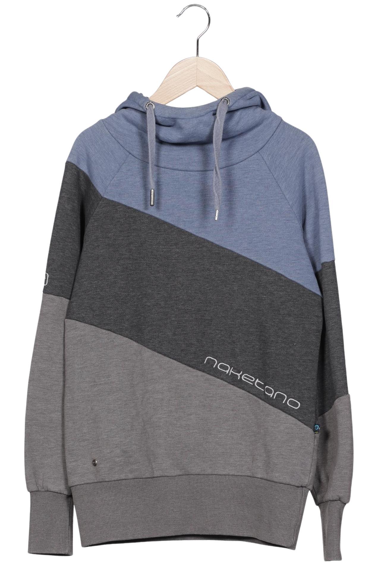 

Naketano Damen Kapuzenpullover, grau, Gr. 36