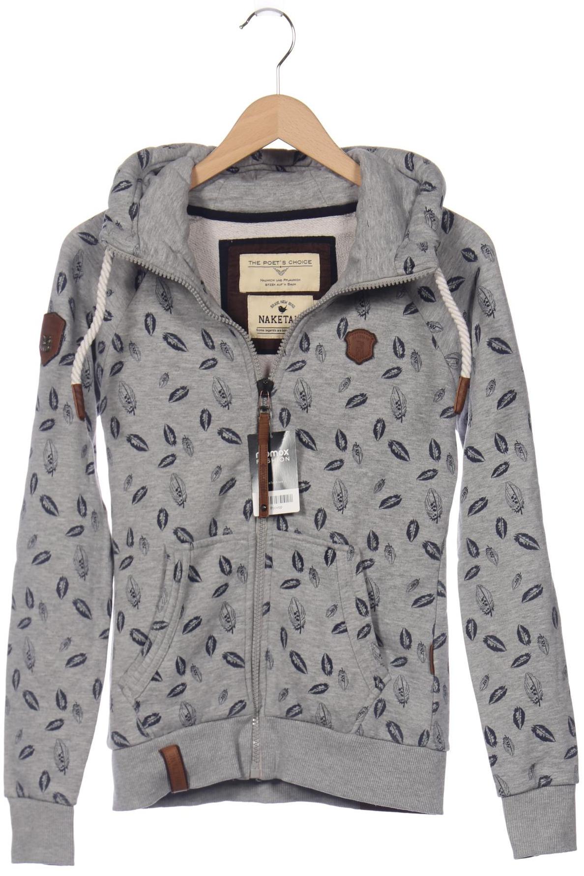 

Naketano Damen Kapuzenpullover, grau, Gr. 36