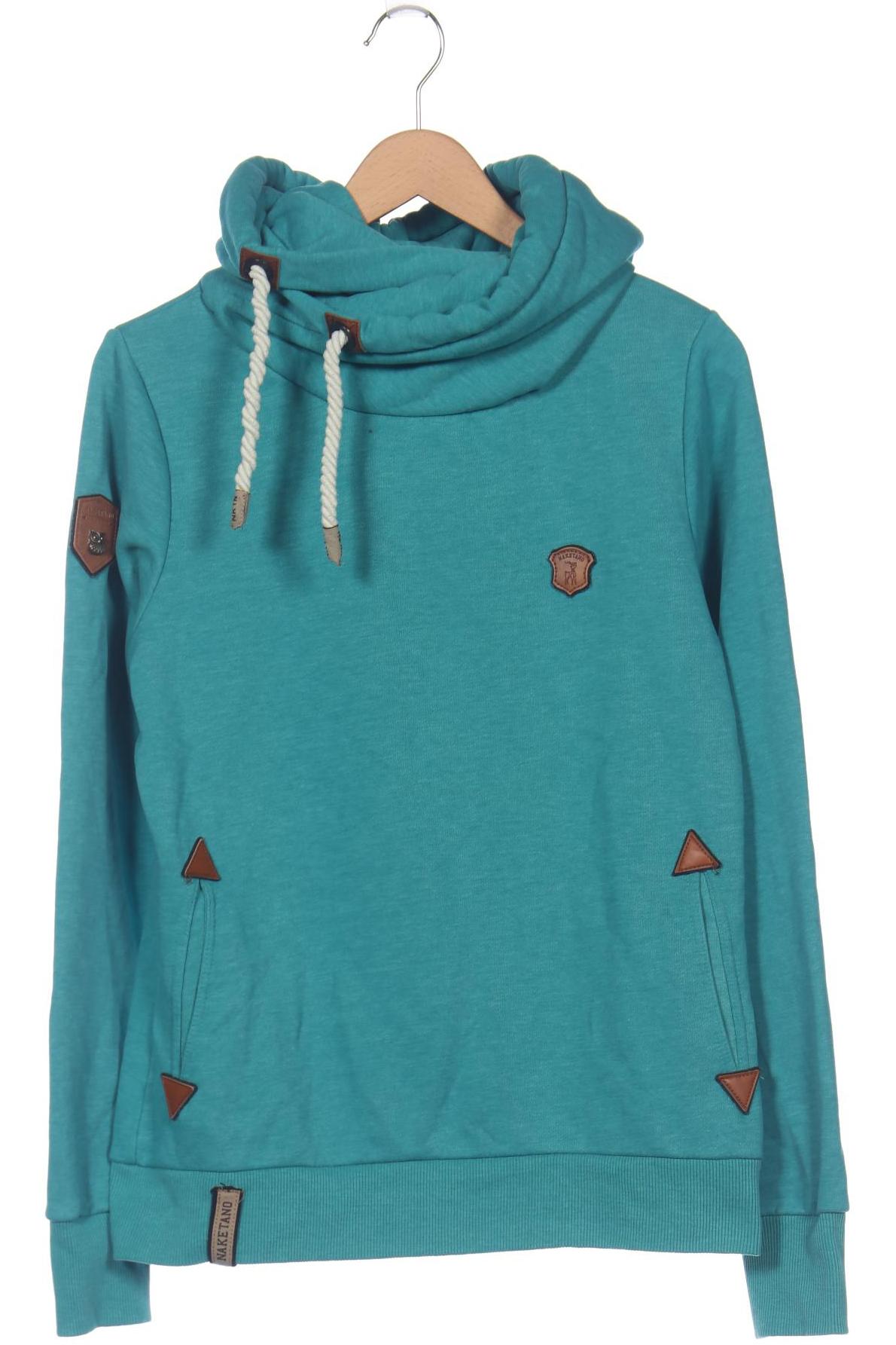 

Naketano Damen Kapuzenpullover, türkis, Gr. 42
