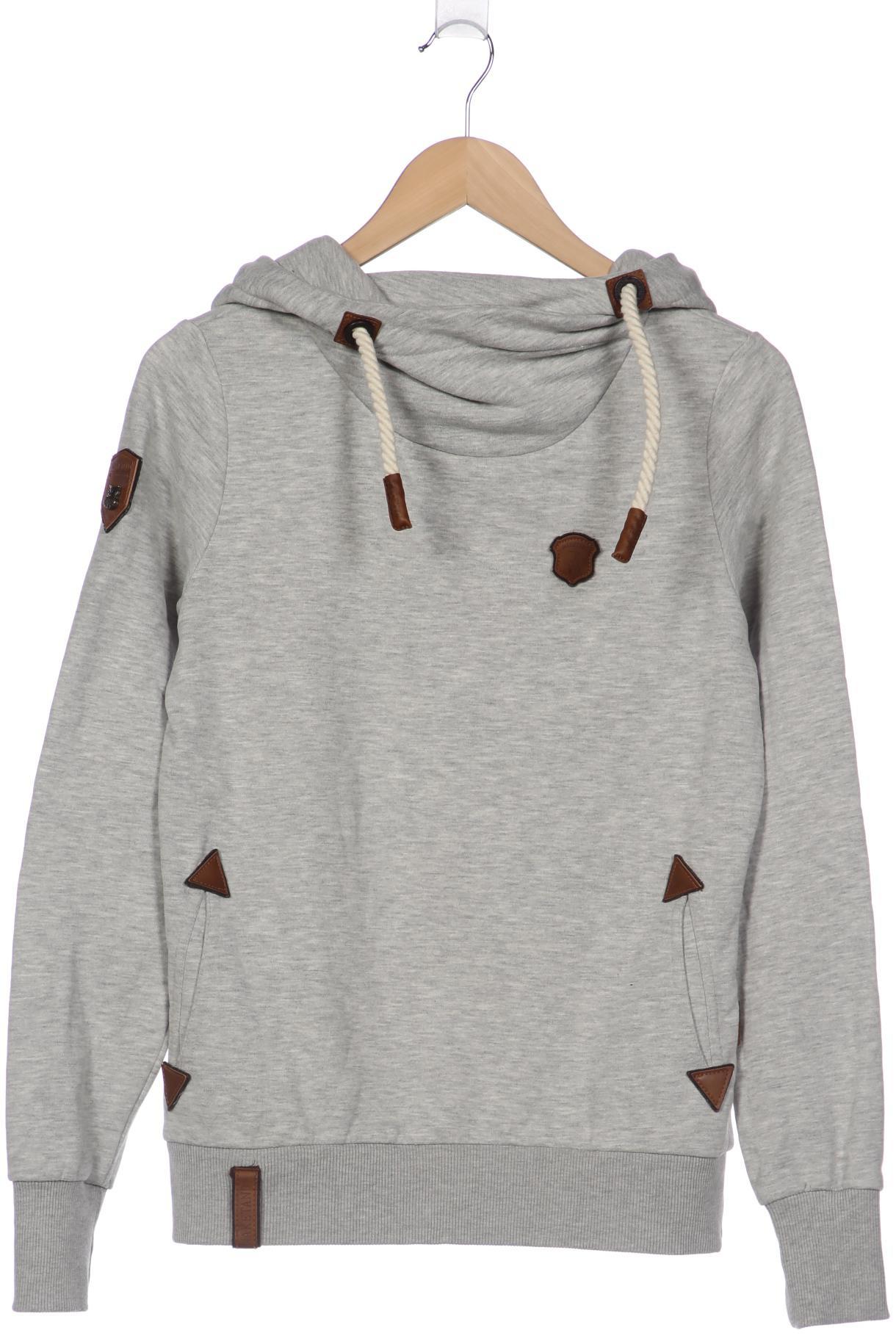 

Naketano Damen Kapuzenpullover, grau, Gr. 38