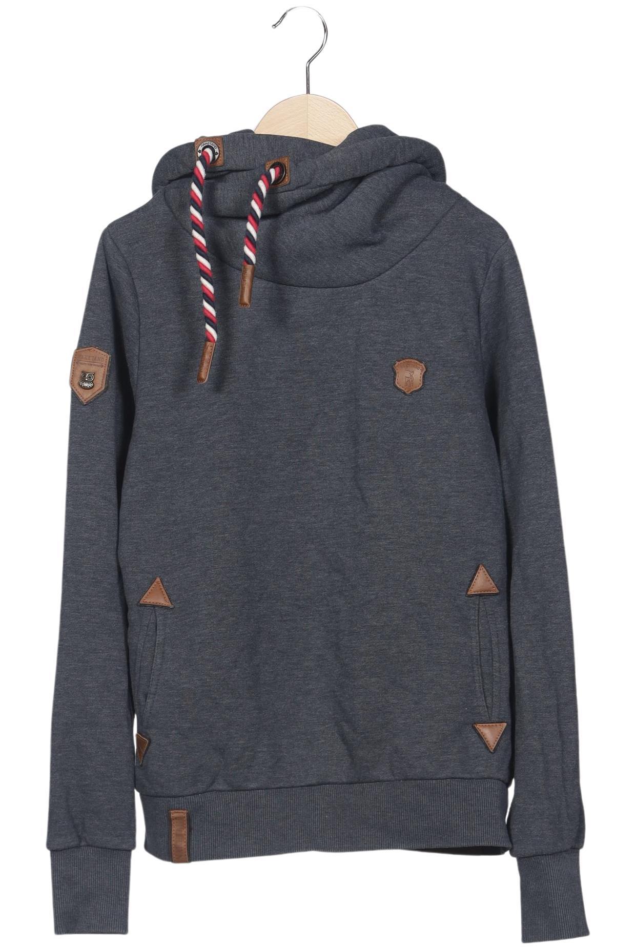 

Naketano Damen Kapuzenpullover, grau, Gr. 38