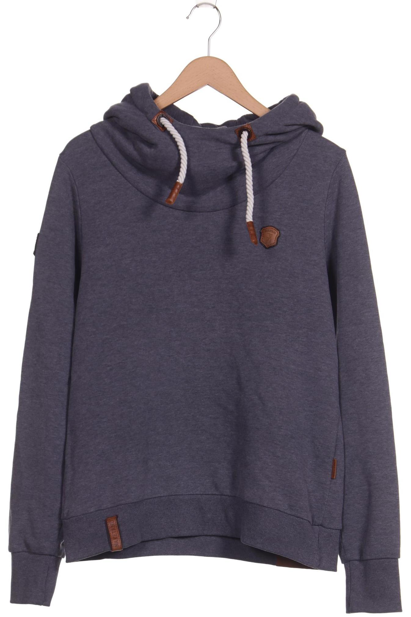 

Naketano Damen Kapuzenpullover, grau, Gr. 44