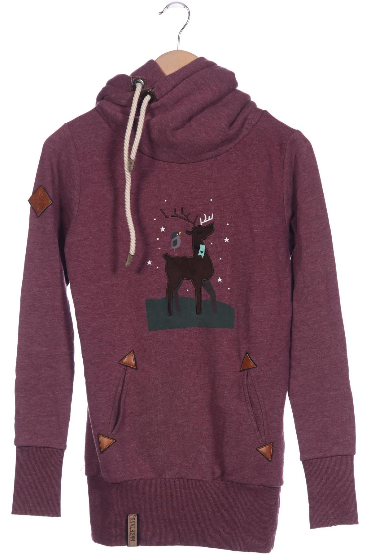 

Naketano Damen Kapuzenpullover, bordeaux, Gr. 36