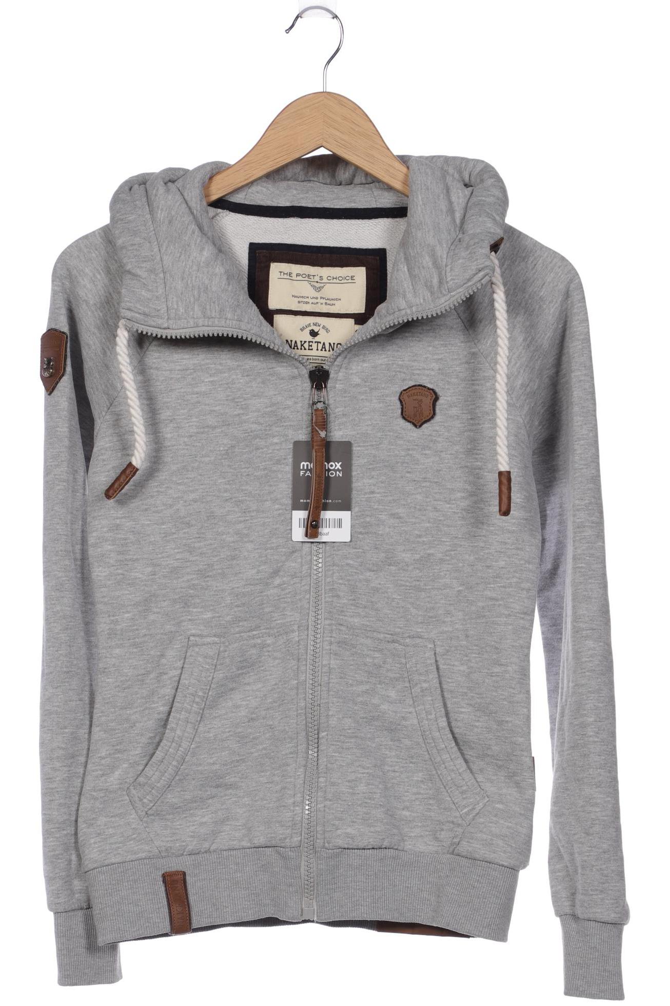 

Naketano Damen Kapuzenpullover, grau, Gr. 36