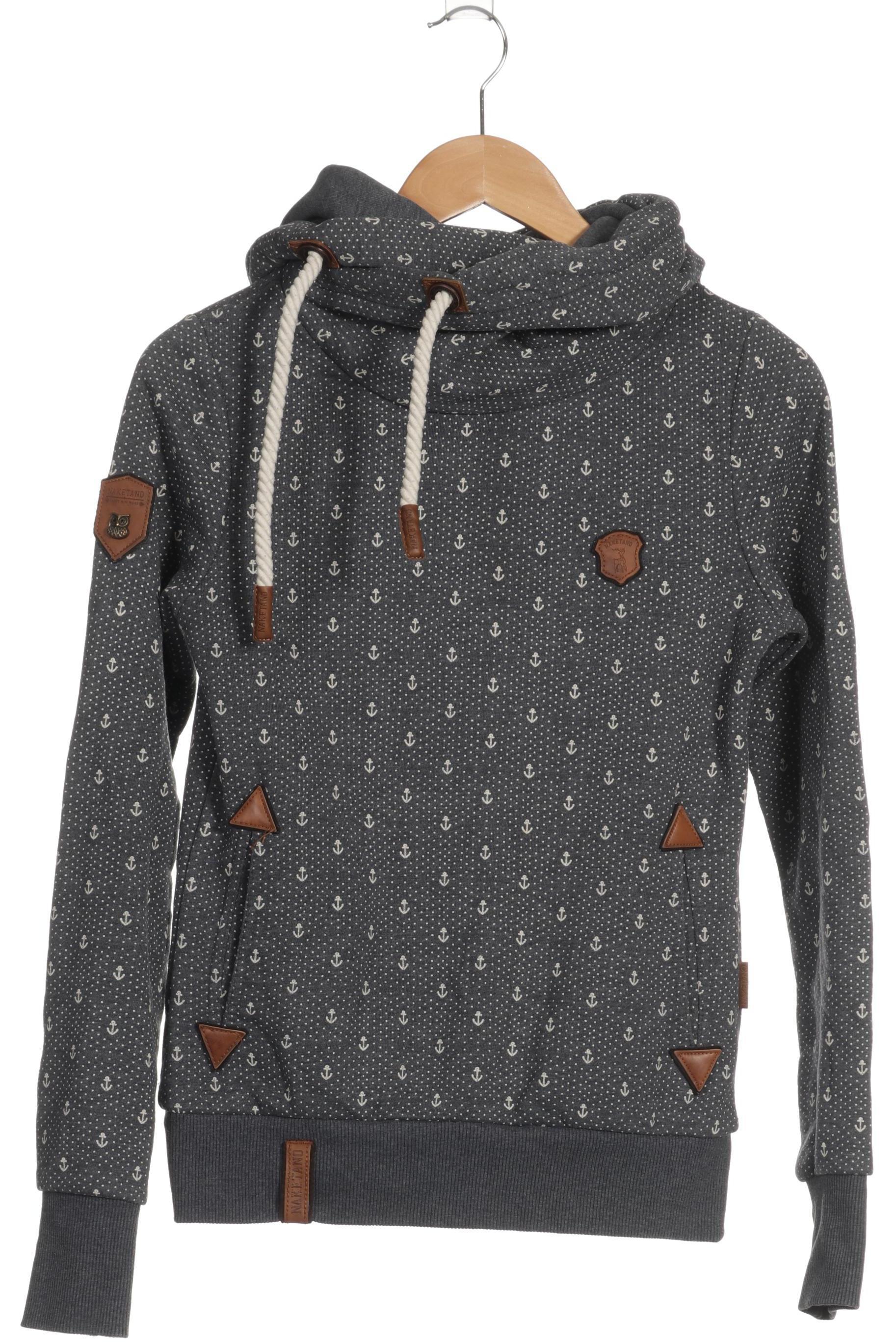 

Naketano Damen Kapuzenpullover, grau, Gr.