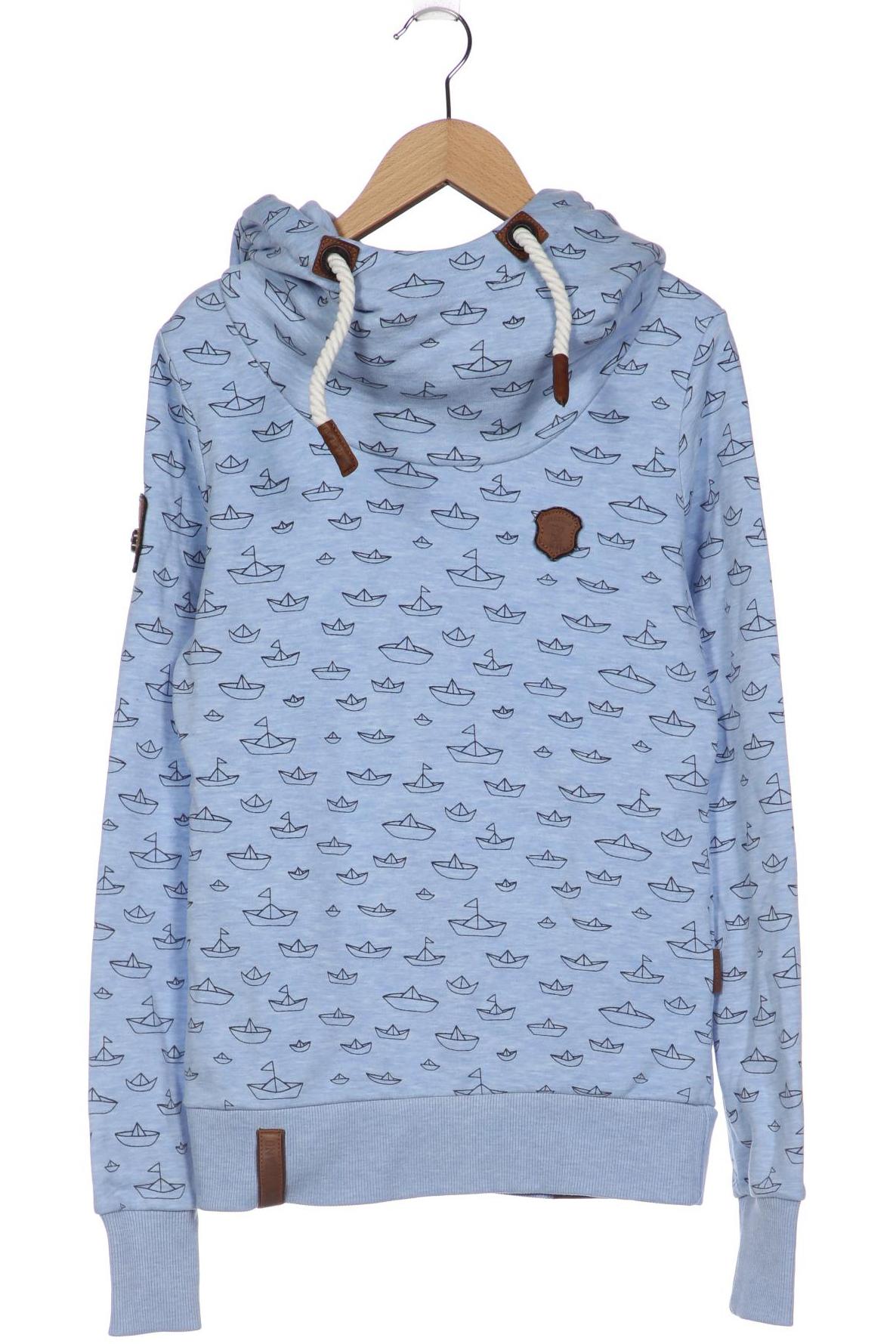 

Naketano Damen Kapuzenpullover, hellblau, Gr. 36