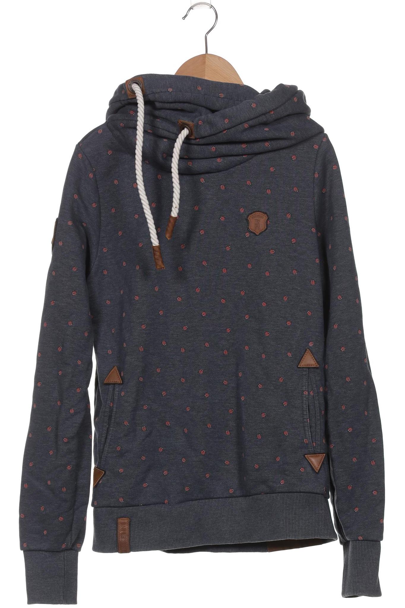 

Naketano Damen Kapuzenpullover, grau, Gr. 38