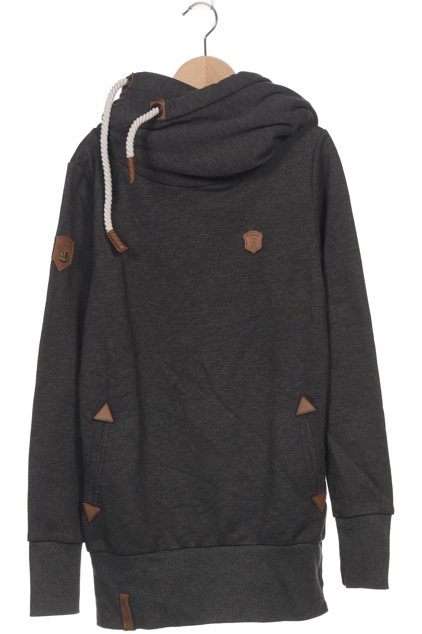 

Naketano Damen Kapuzenpullover, grau, Gr. 38