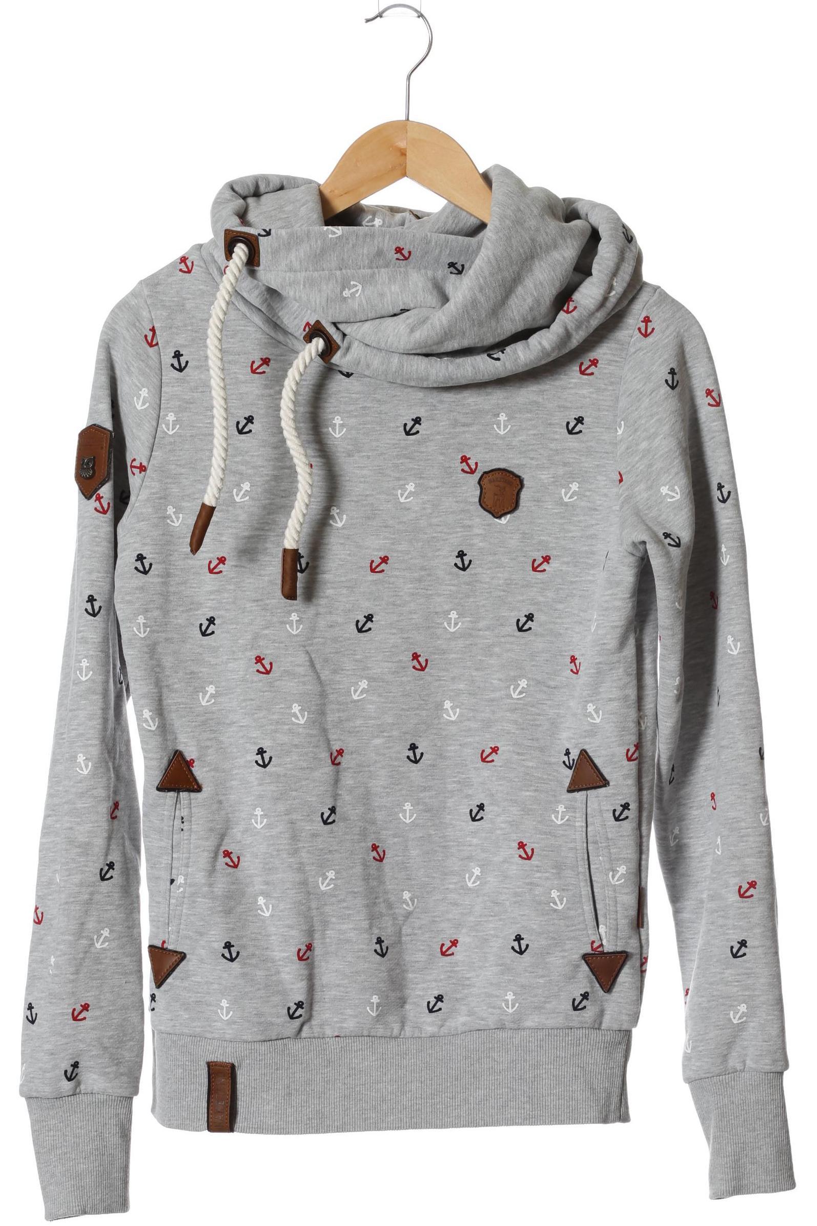 

Naketano Damen Kapuzenpullover, grau, Gr.