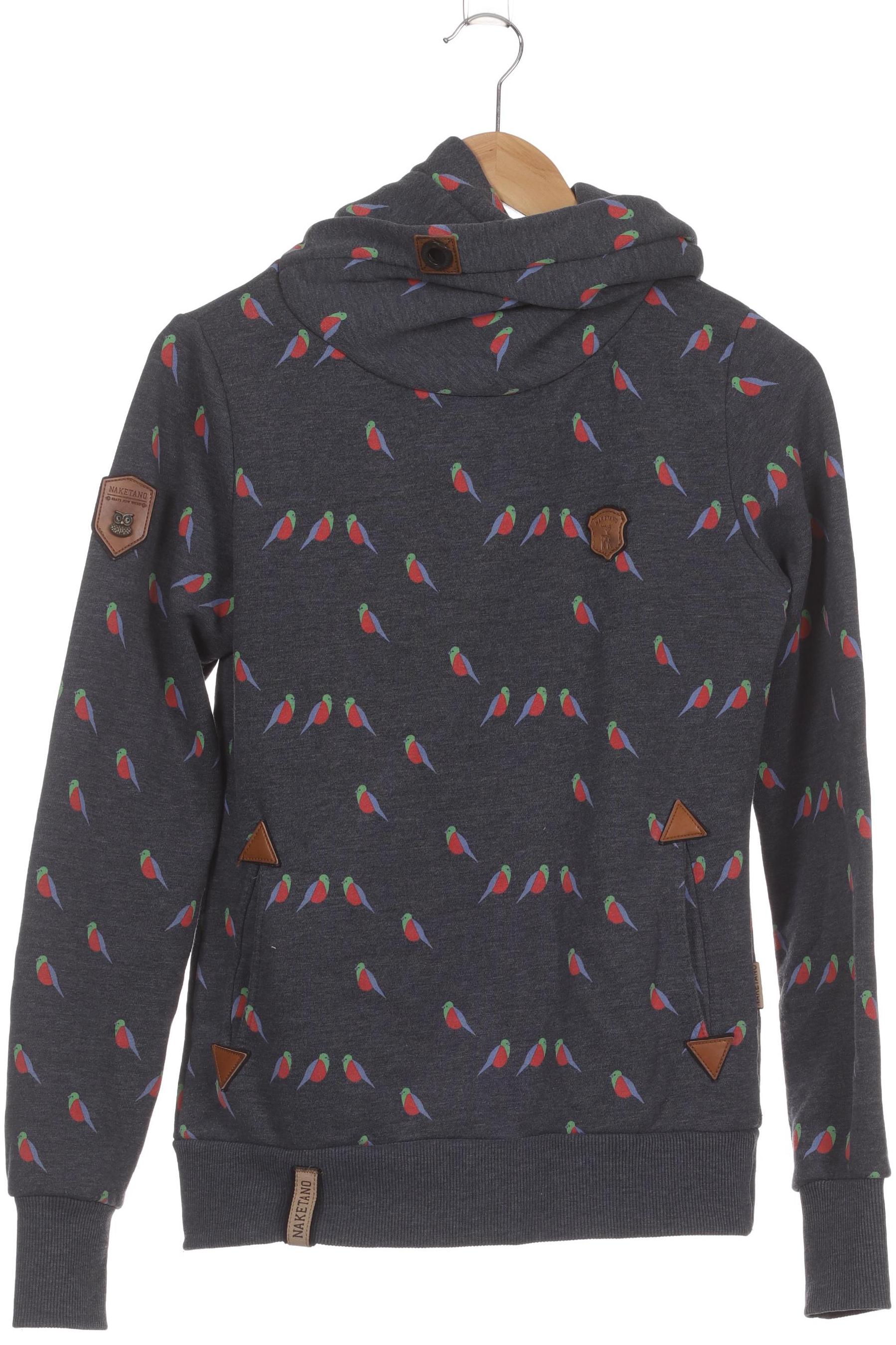 

Naketano Damen Kapuzenpullover, grau, Gr.