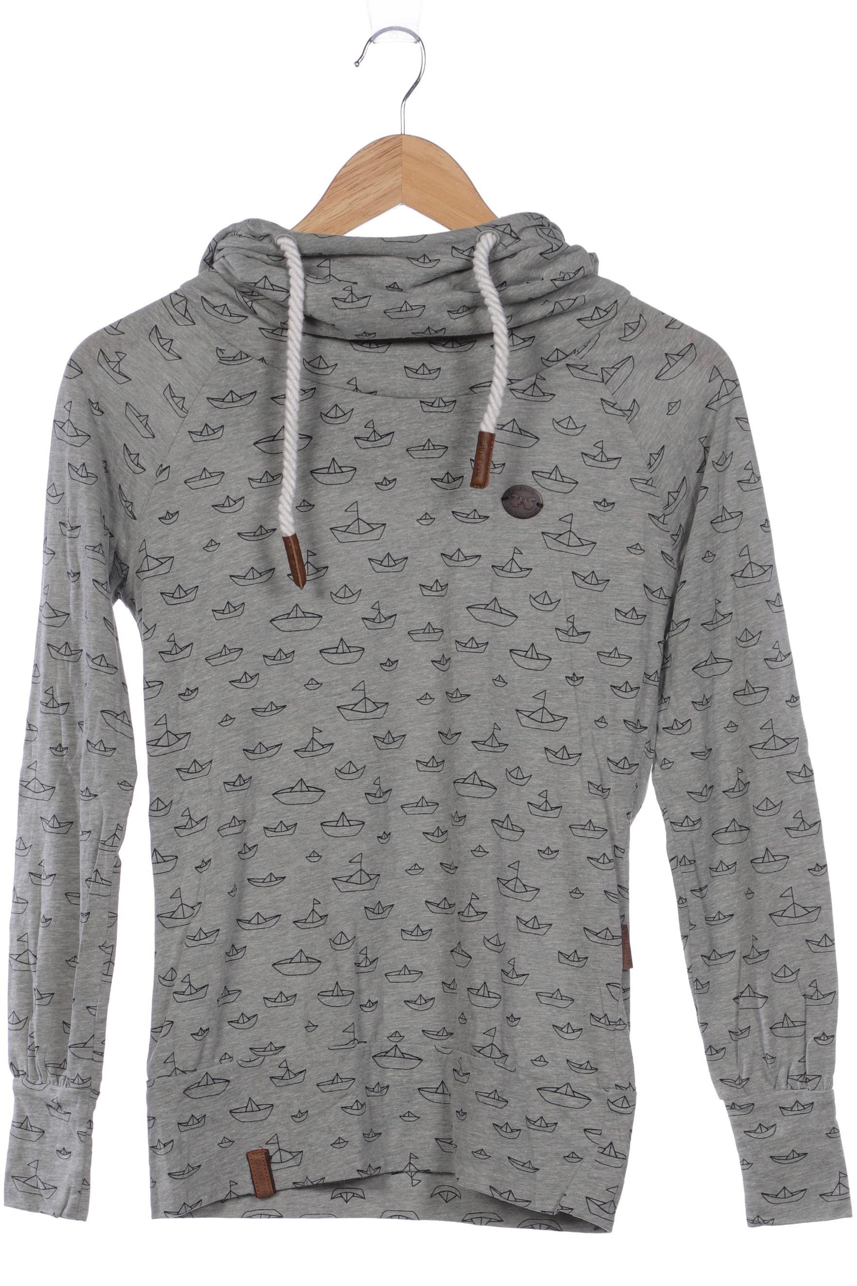 

Naketano Damen Kapuzenpullover, grau, Gr. 36