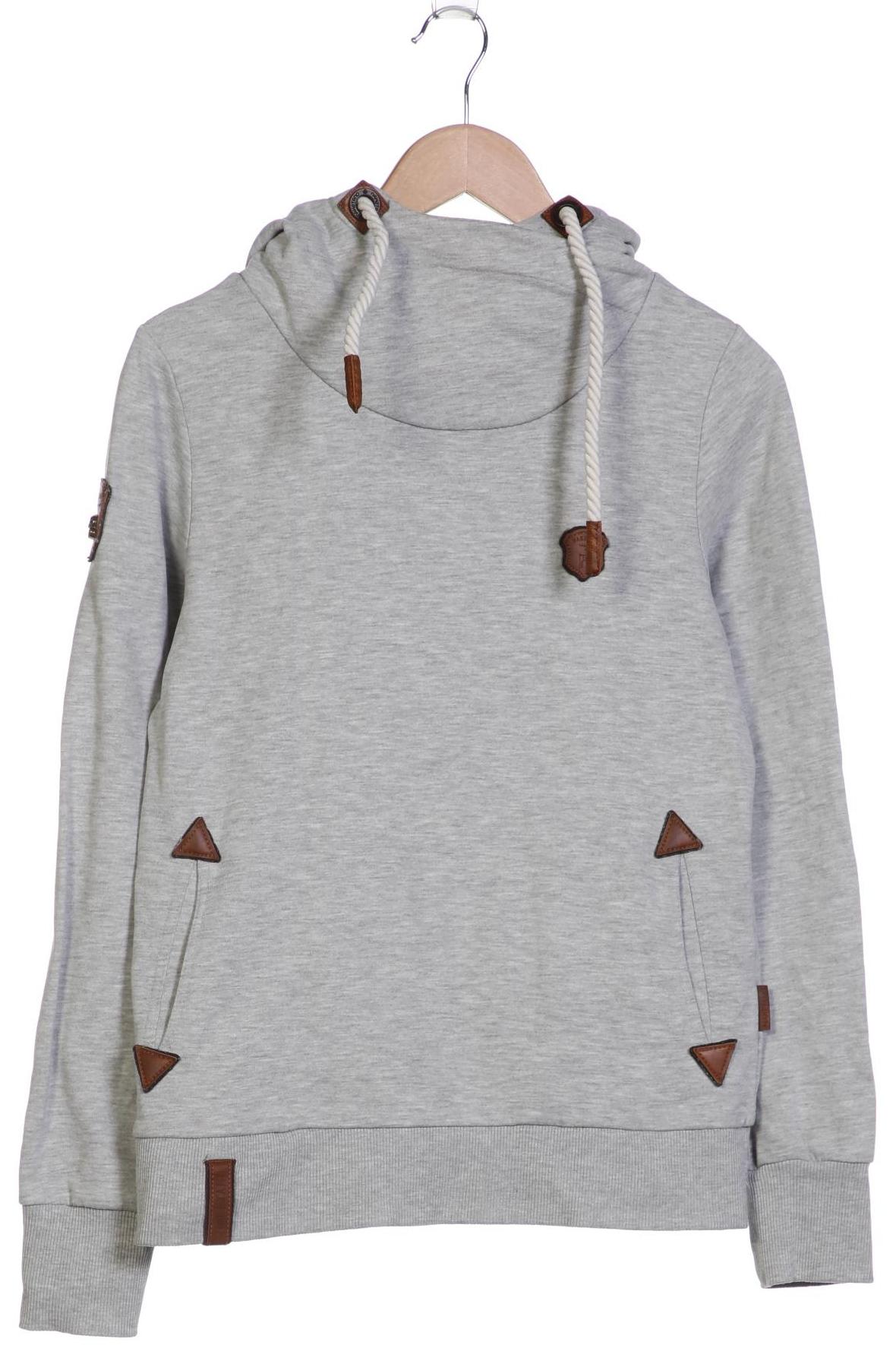 

Naketano Damen Kapuzenpullover, grau, Gr. 42