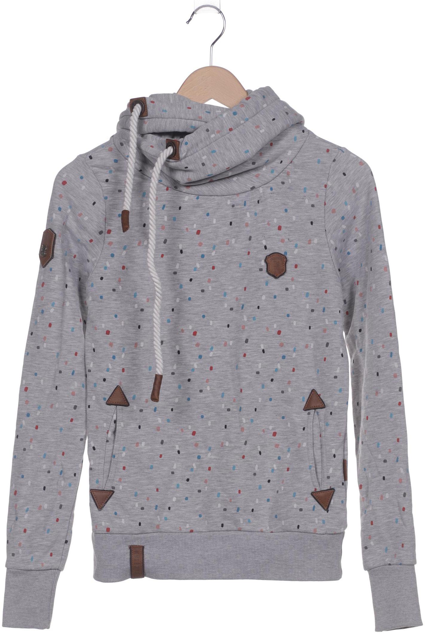 

Naketano Damen Kapuzenpullover, grau, Gr. 36