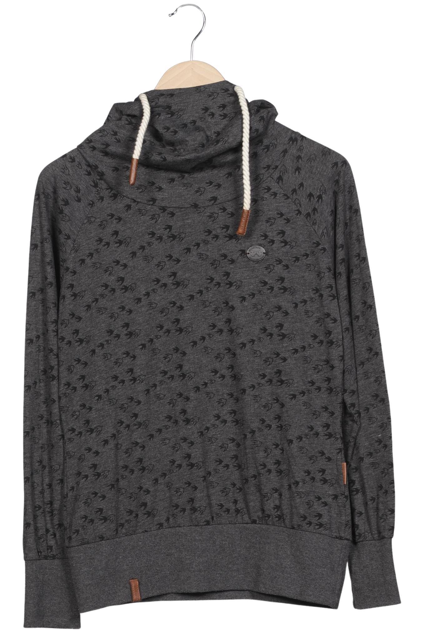 

Naketano Damen Kapuzenpullover, grau, Gr. 38