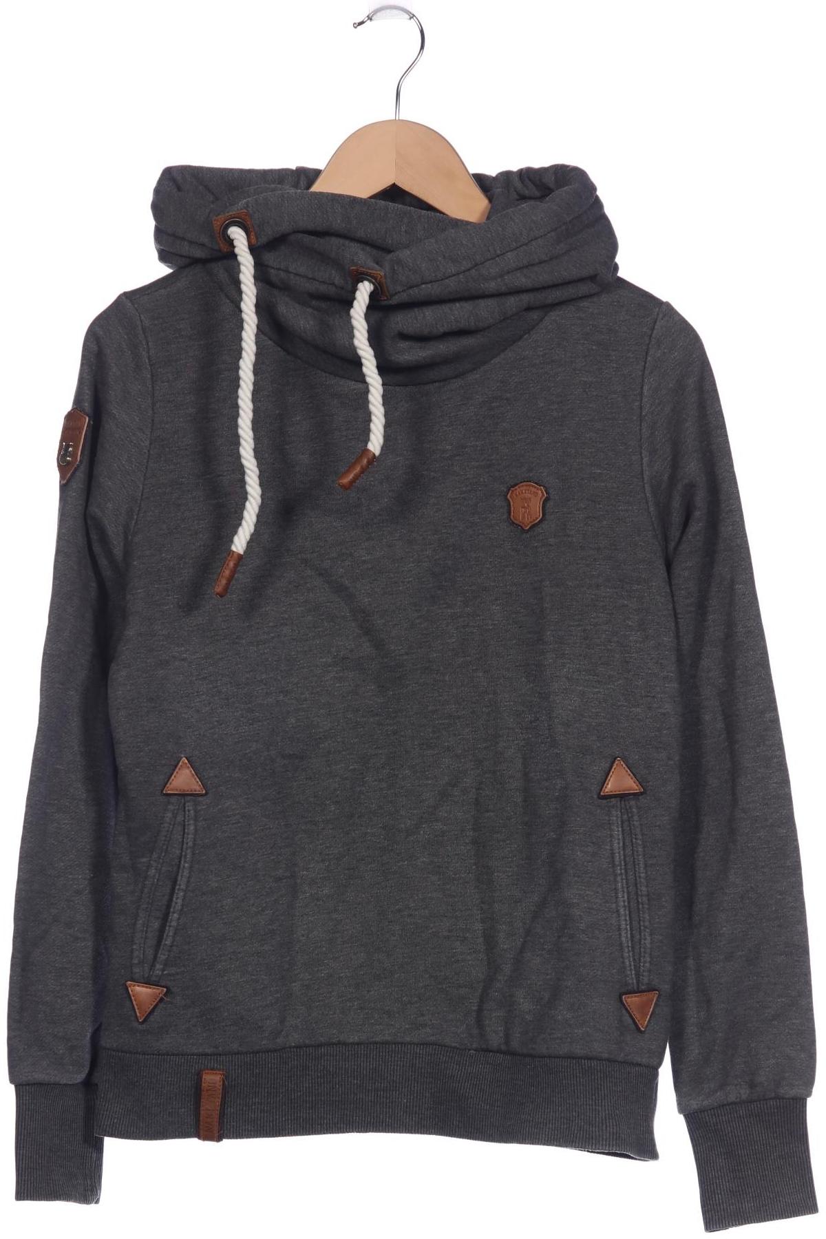 

Naketano Damen Kapuzenpullover, grau, Gr. 38