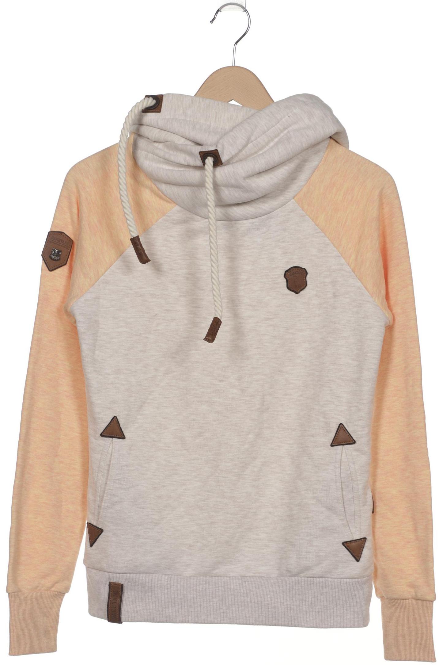 

Naketano Damen Kapuzenpullover, grau, Gr. 38