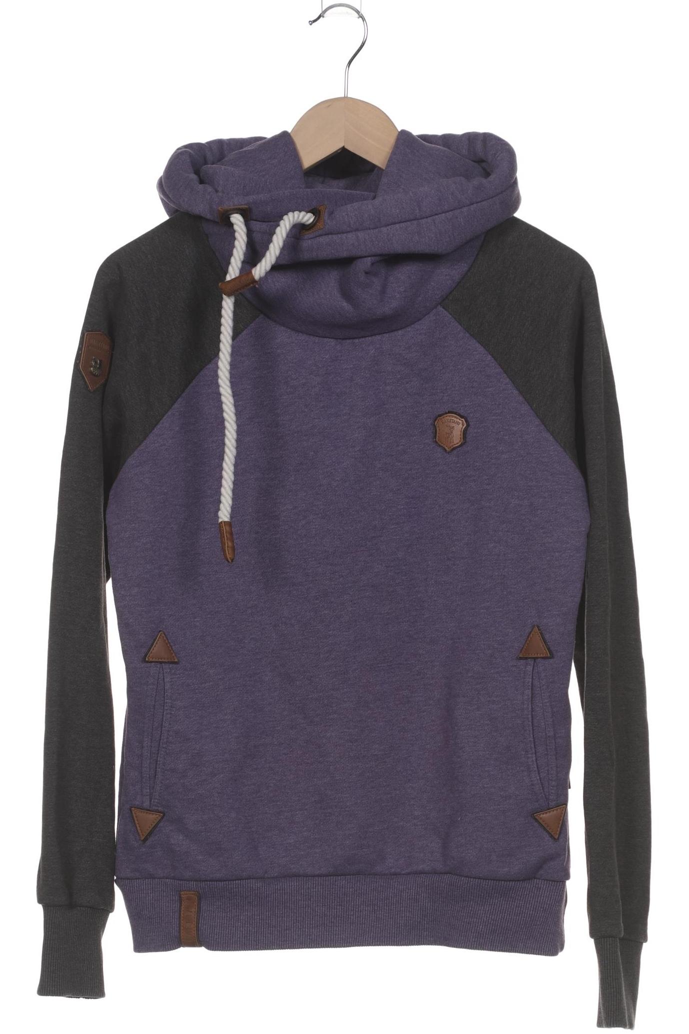 

Naketano Damen Kapuzenpullover, flieder, Gr. 42