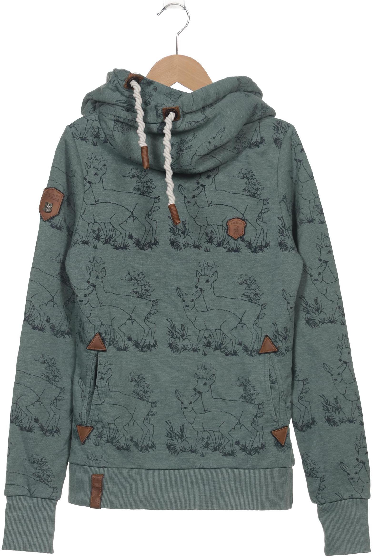 

Naketano Damen Kapuzenpullover, grün, Gr. 38