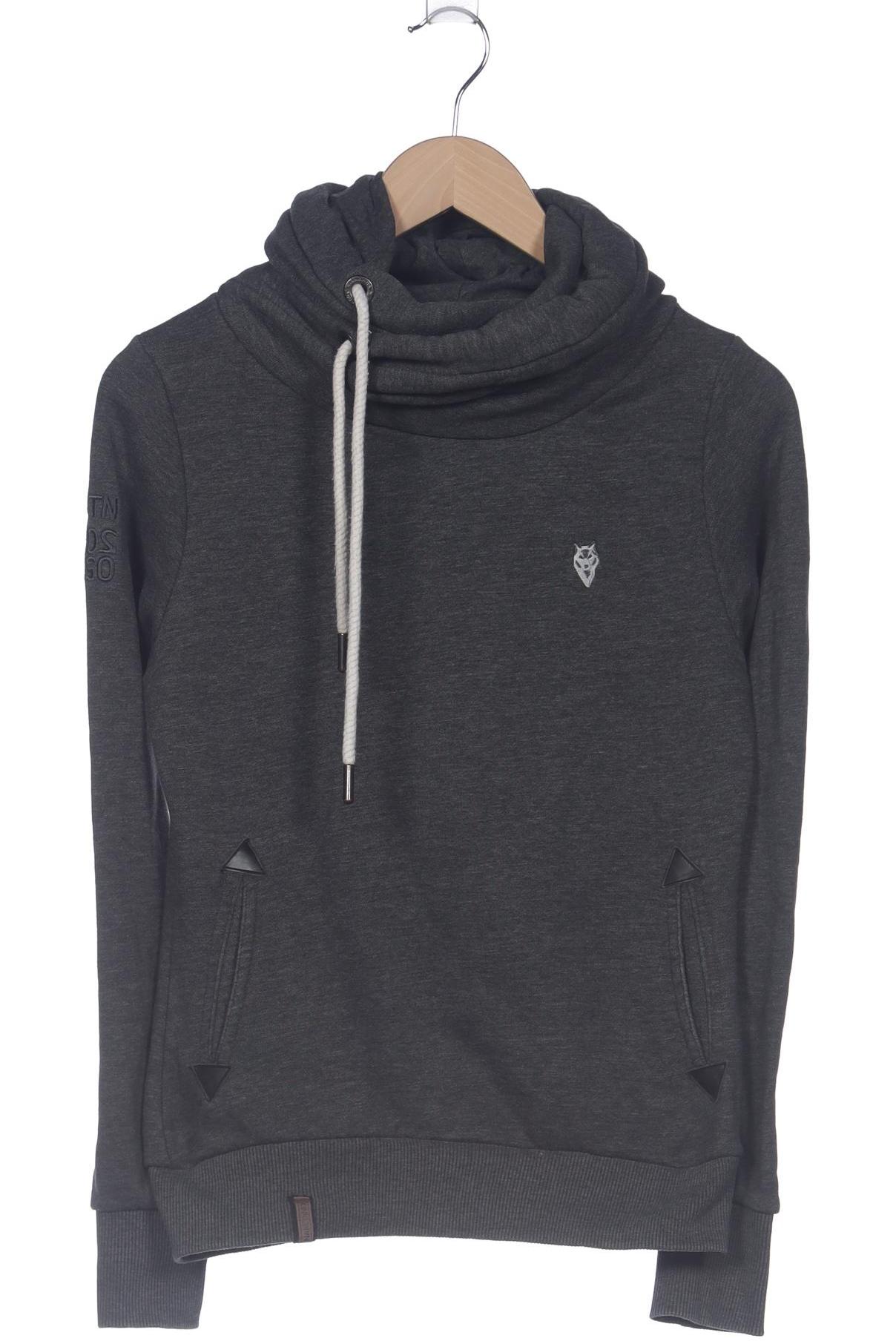 

Naketano Damen Kapuzenpullover, grau, Gr. 34