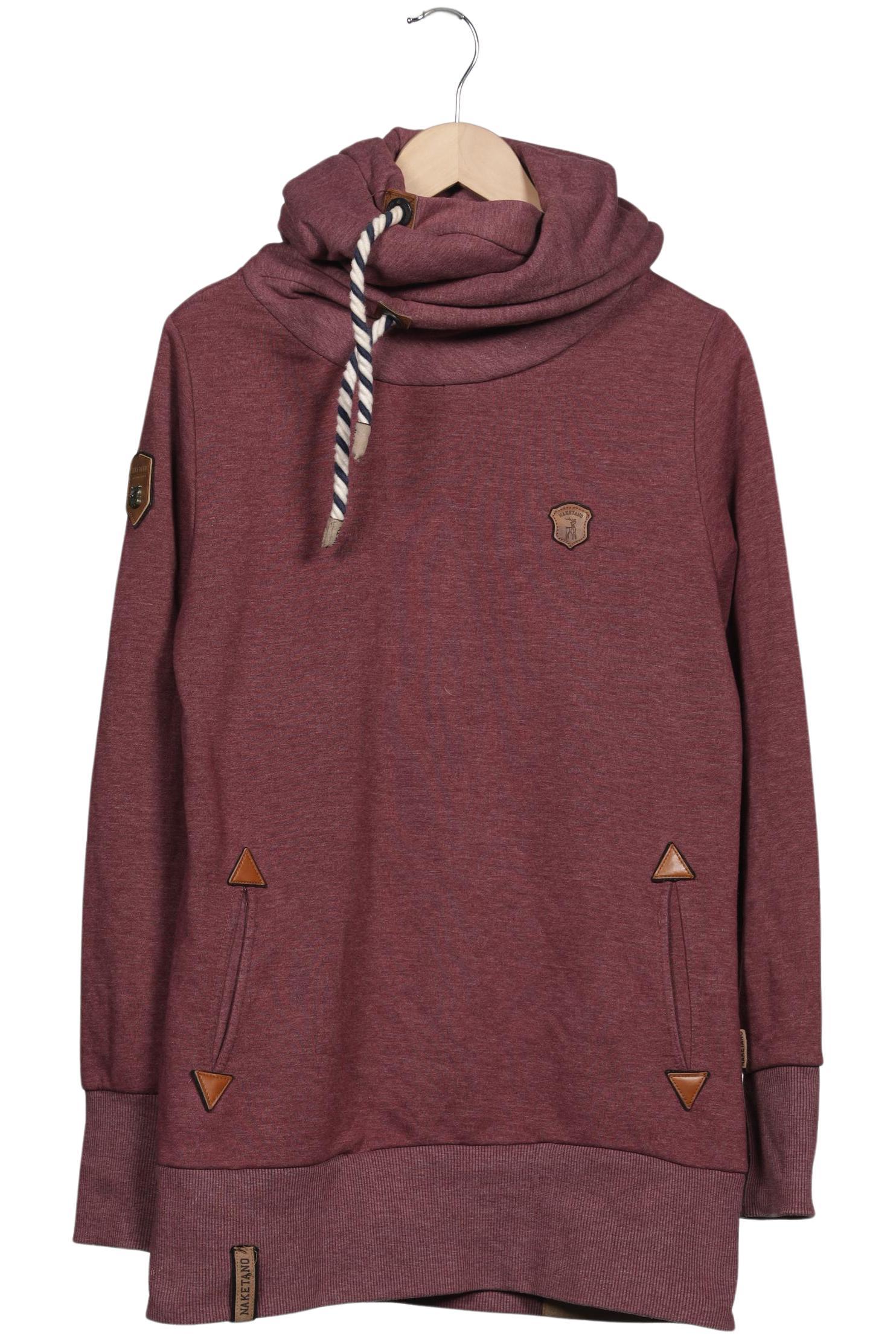 

Naketano Damen Kapuzenpullover, bordeaux, Gr. 42