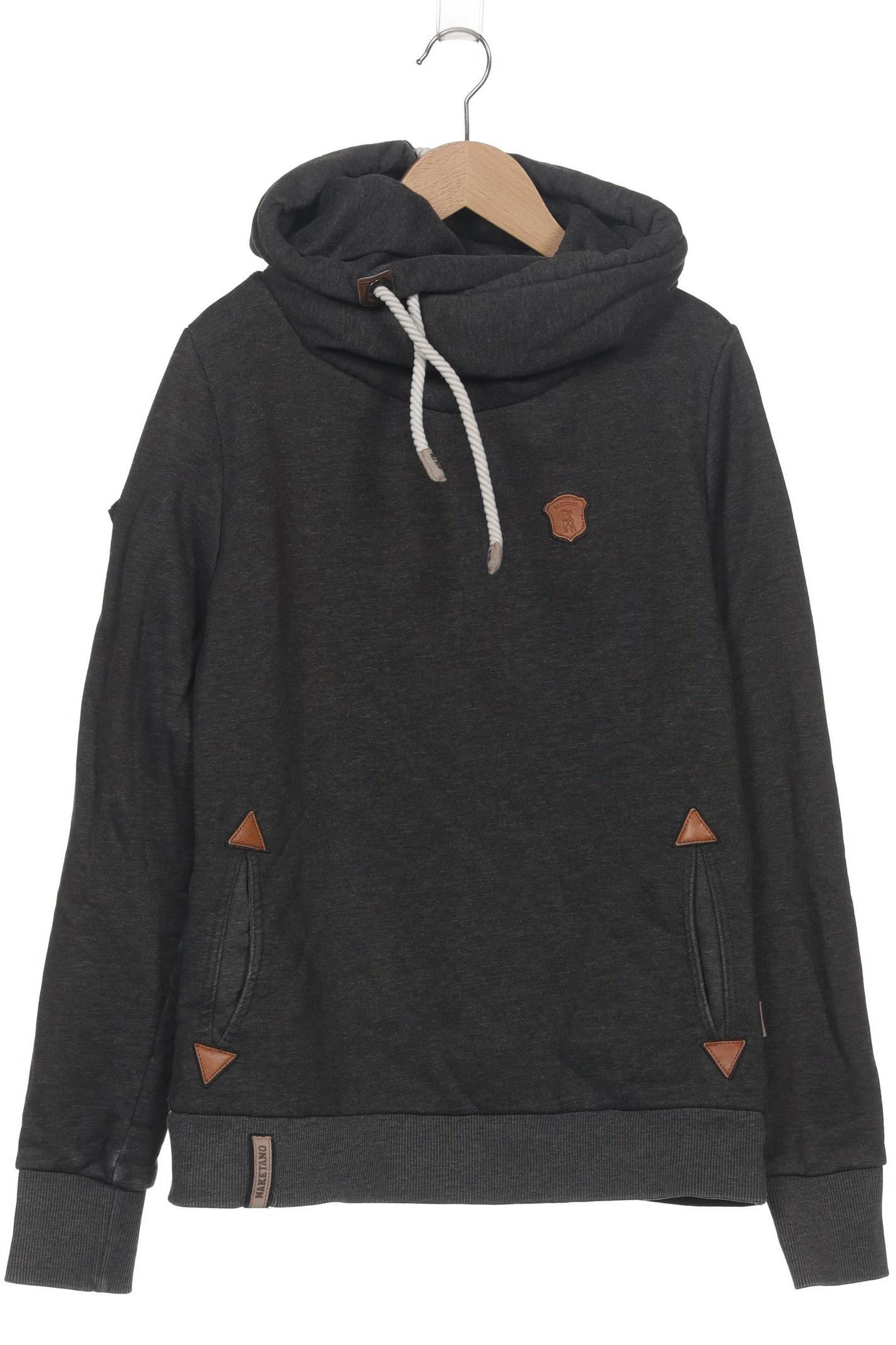 

Naketano Damen Kapuzenpullover, grau, Gr. 42