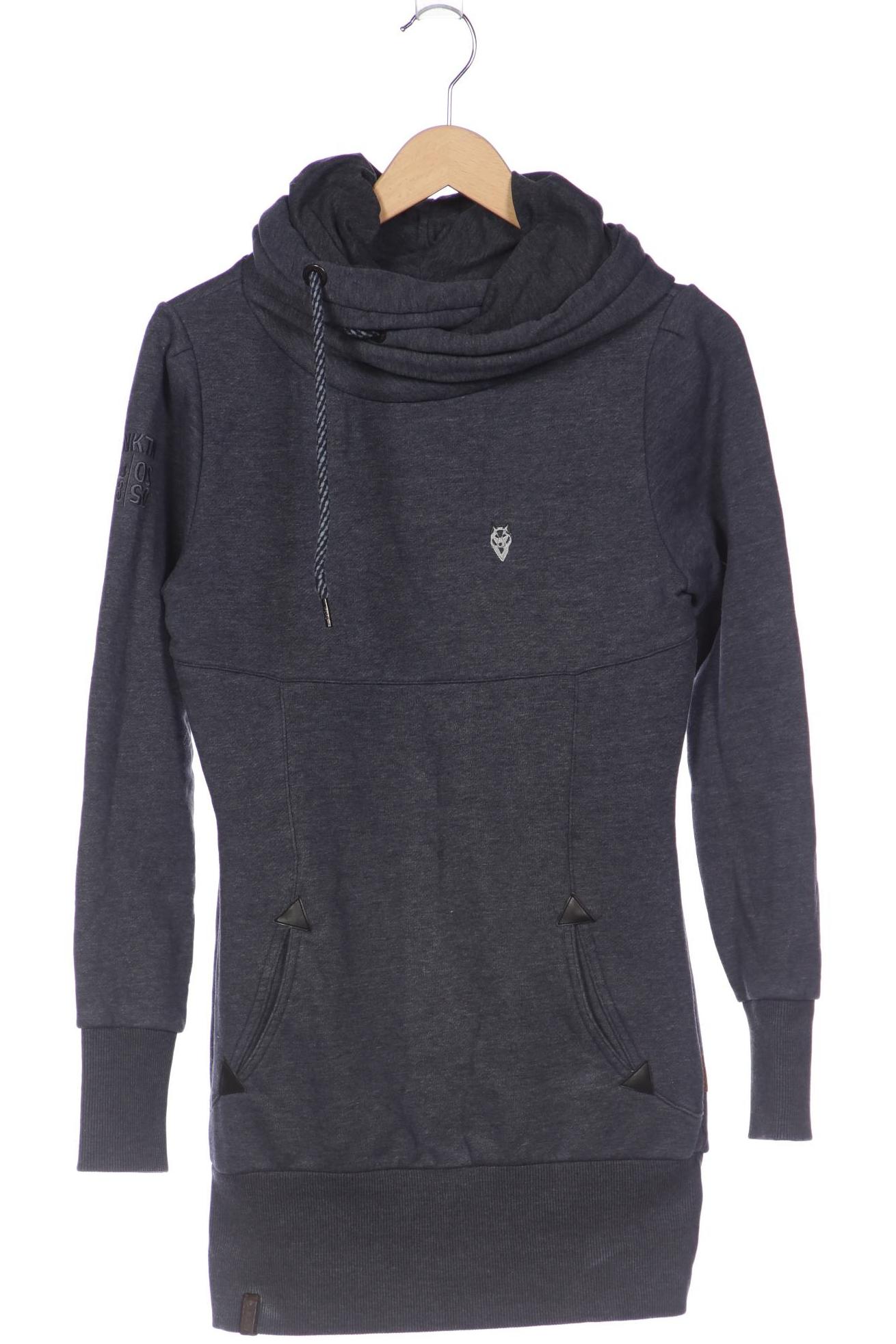 

Naketano Damen Kapuzenpullover, grau, Gr. 38