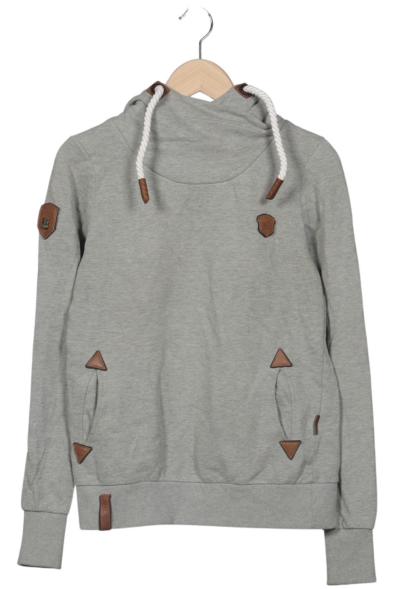 

Naketano Damen Kapuzenpullover, grau, Gr. 36