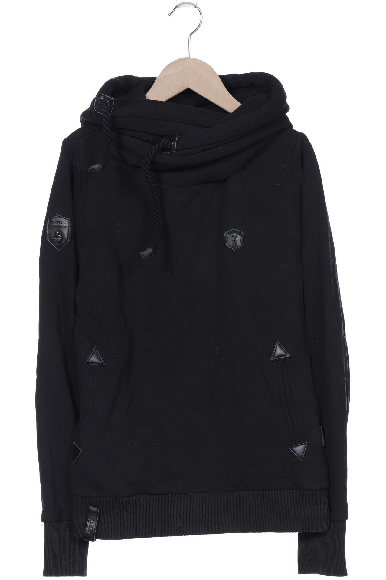 

Naketano Damen Kapuzenpullover, schwarz, Gr. 38