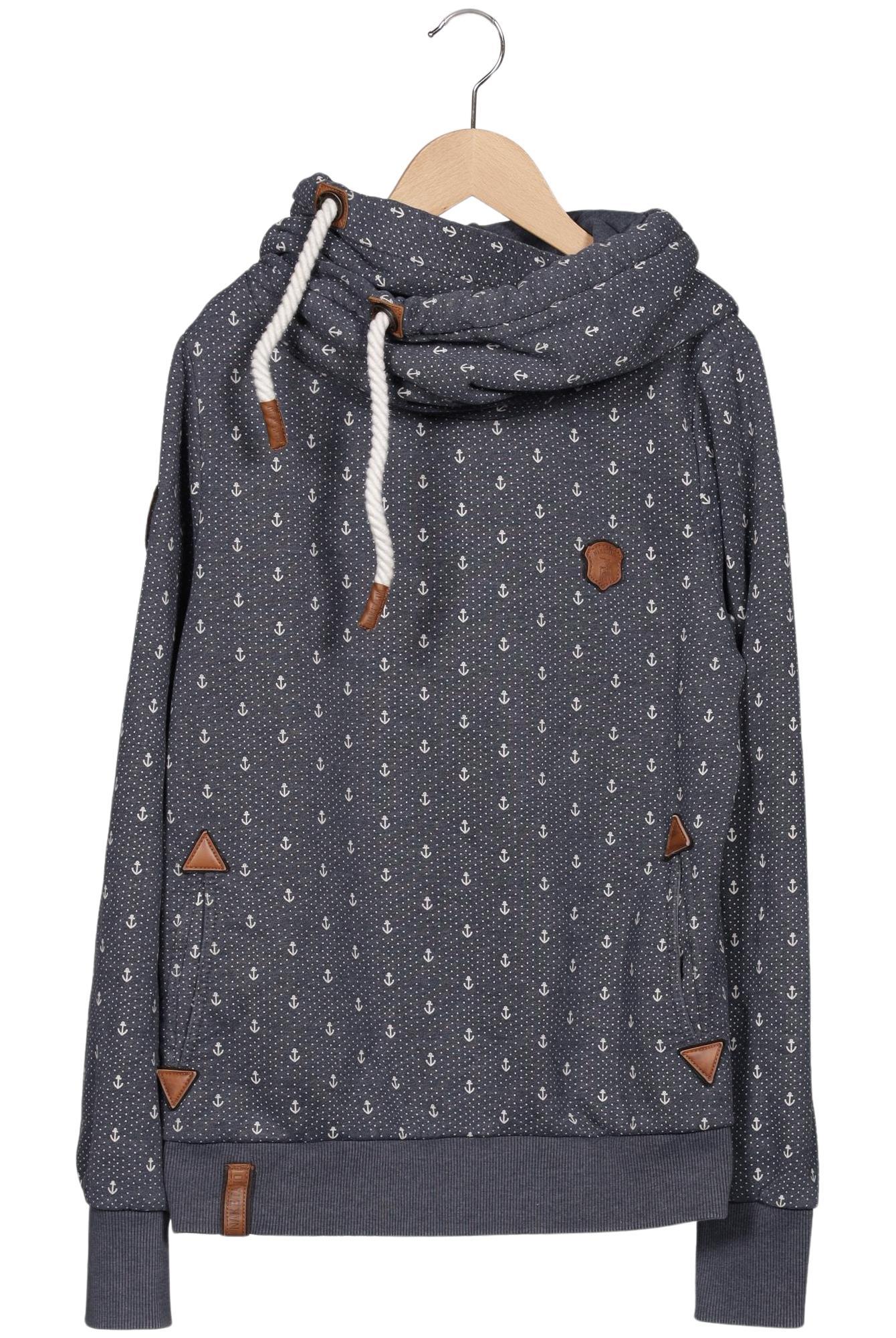 

Naketano Damen Kapuzenpullover, grau, Gr. 42
