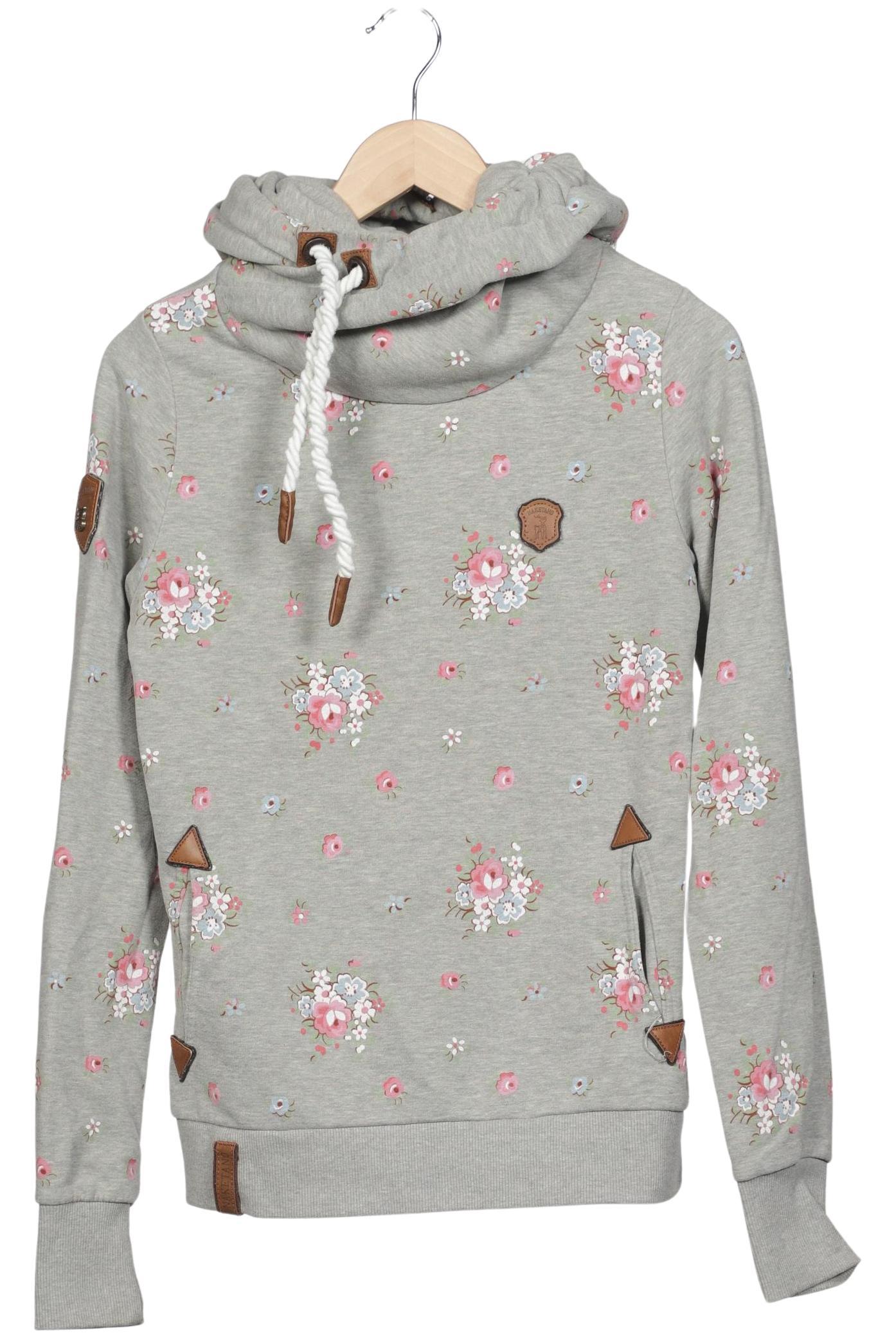 

Naketano Damen Kapuzenpullover, grau, Gr. 38